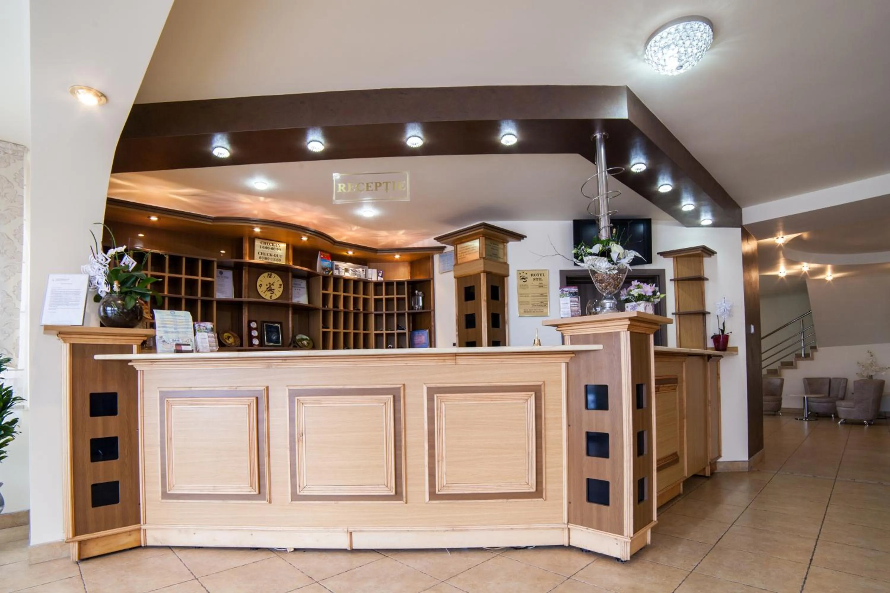 Lobby or reception in Hotel Stil