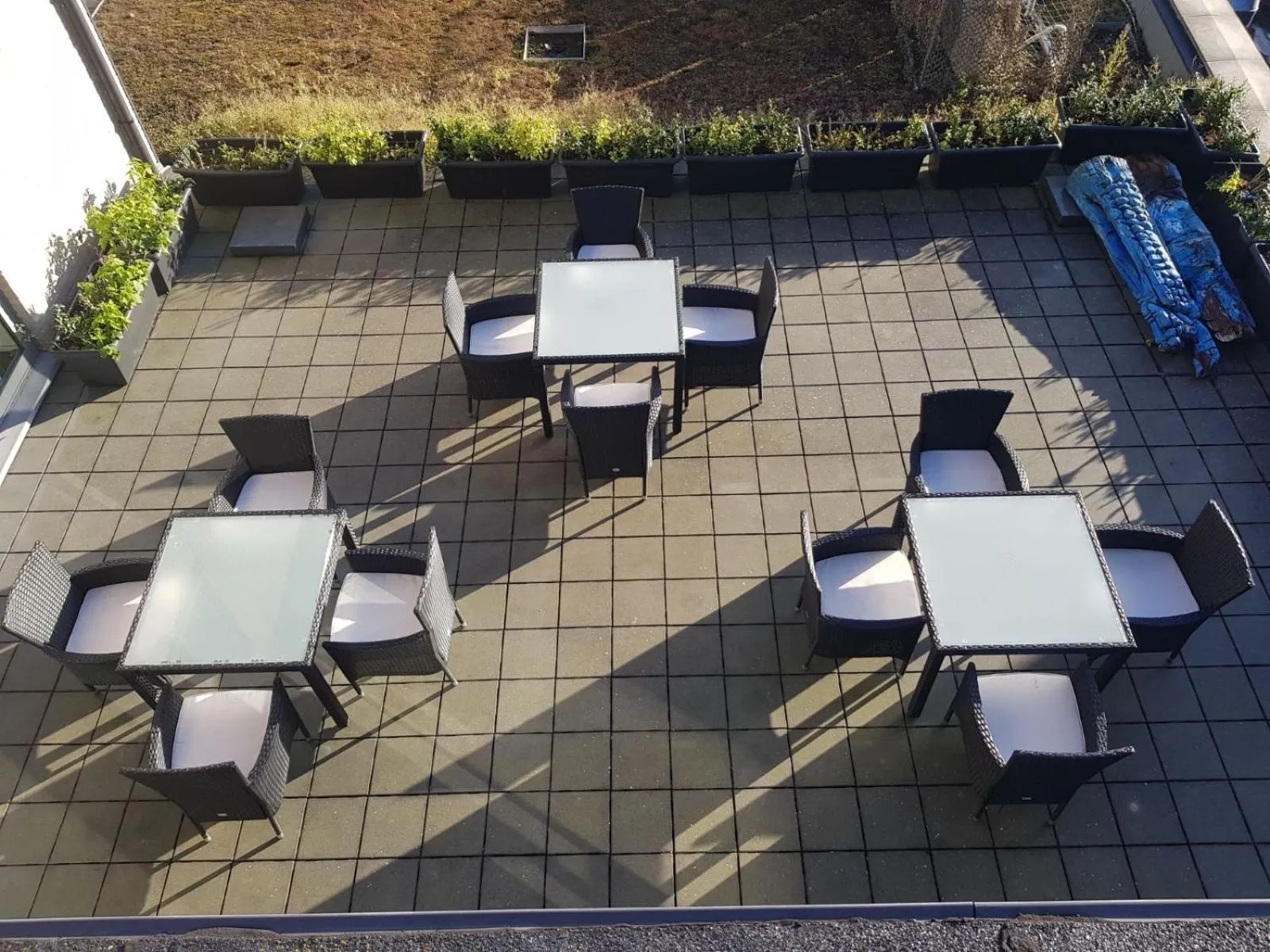 Patio in Hotel O Ieper