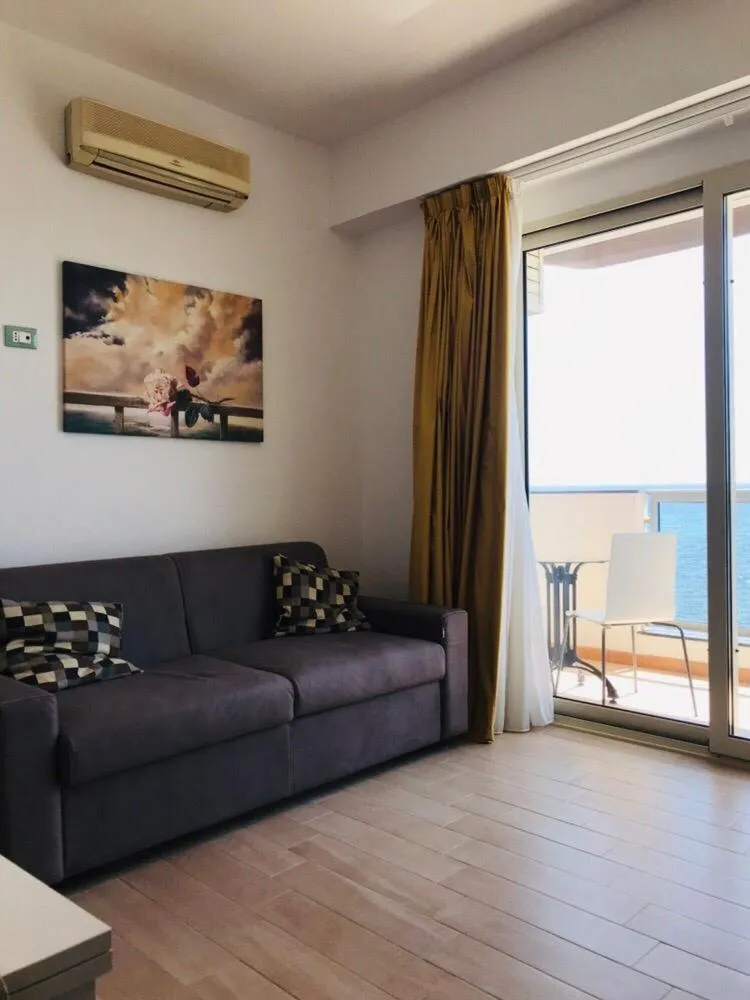 Living room in IG-Tysandros Apartments