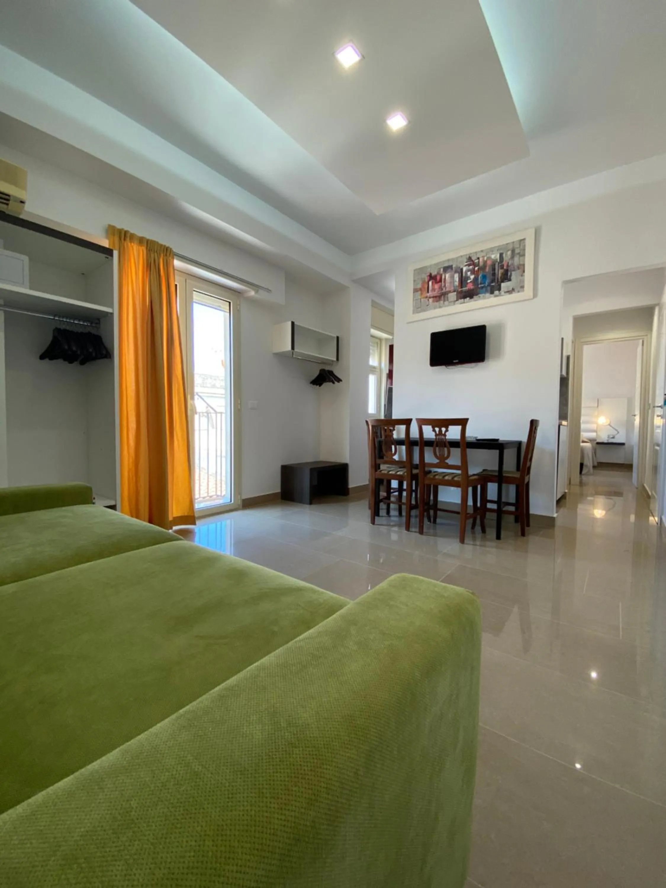 Living room in IG-Tysandros Apartments