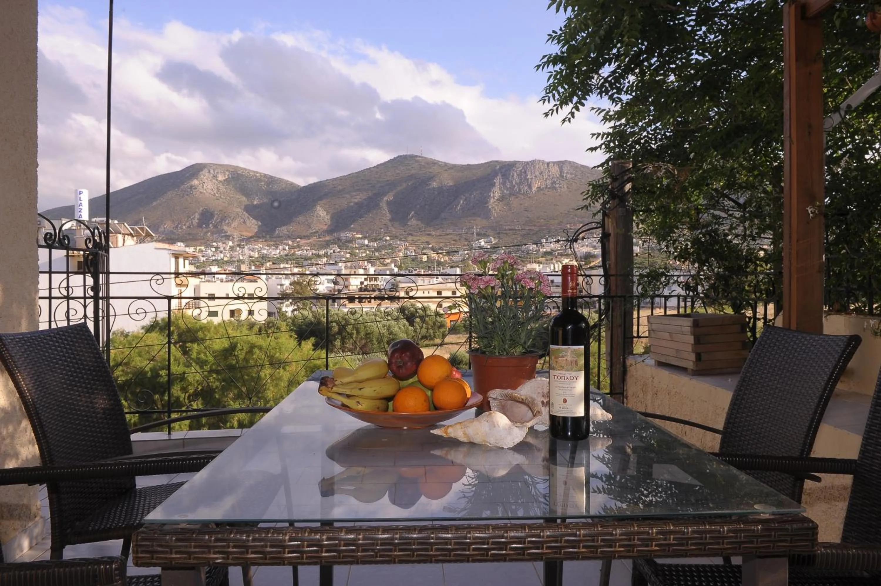 Balcony/Terrace in Erofili Apartments