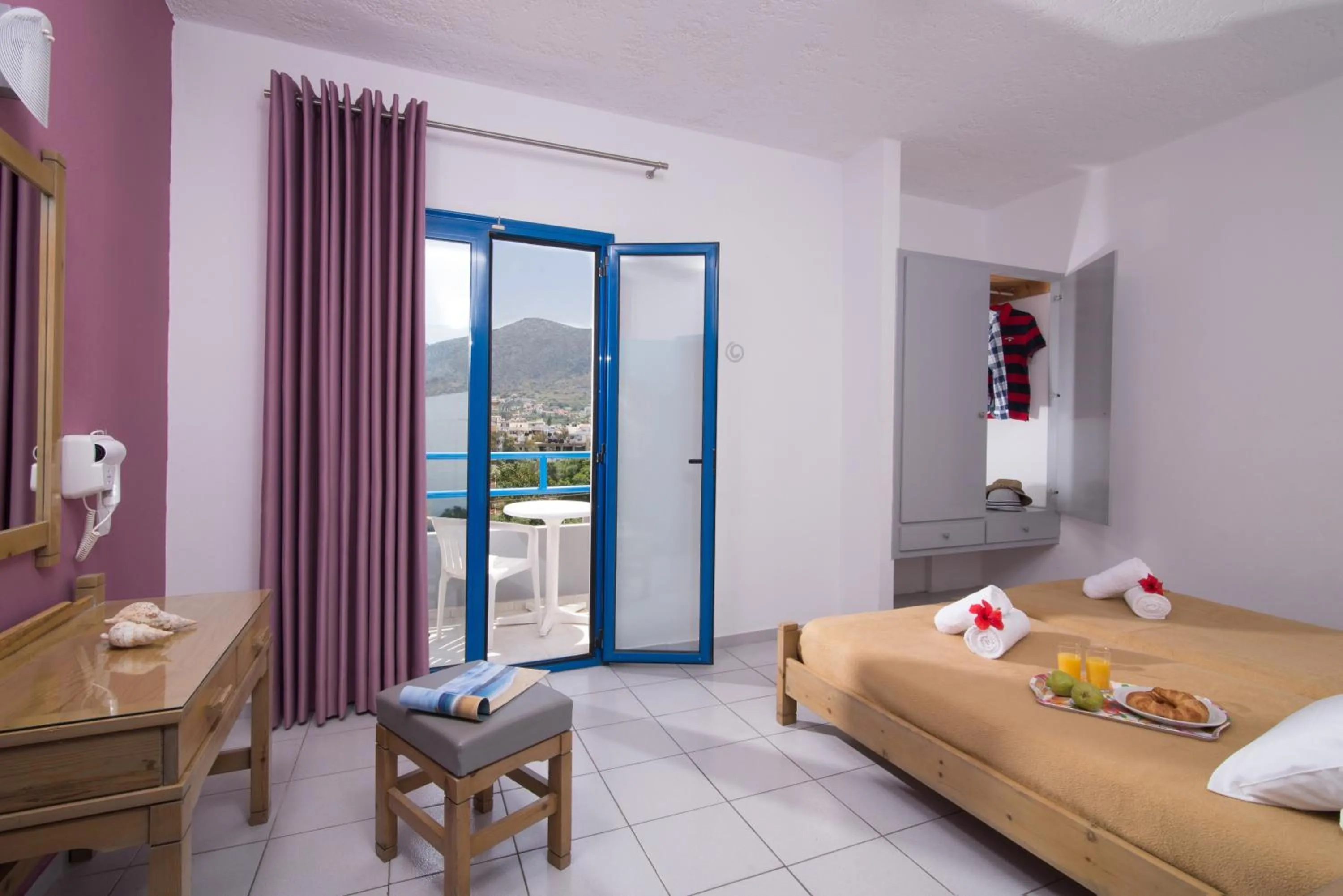 View (from property/room), Bed in Erofili Apartments