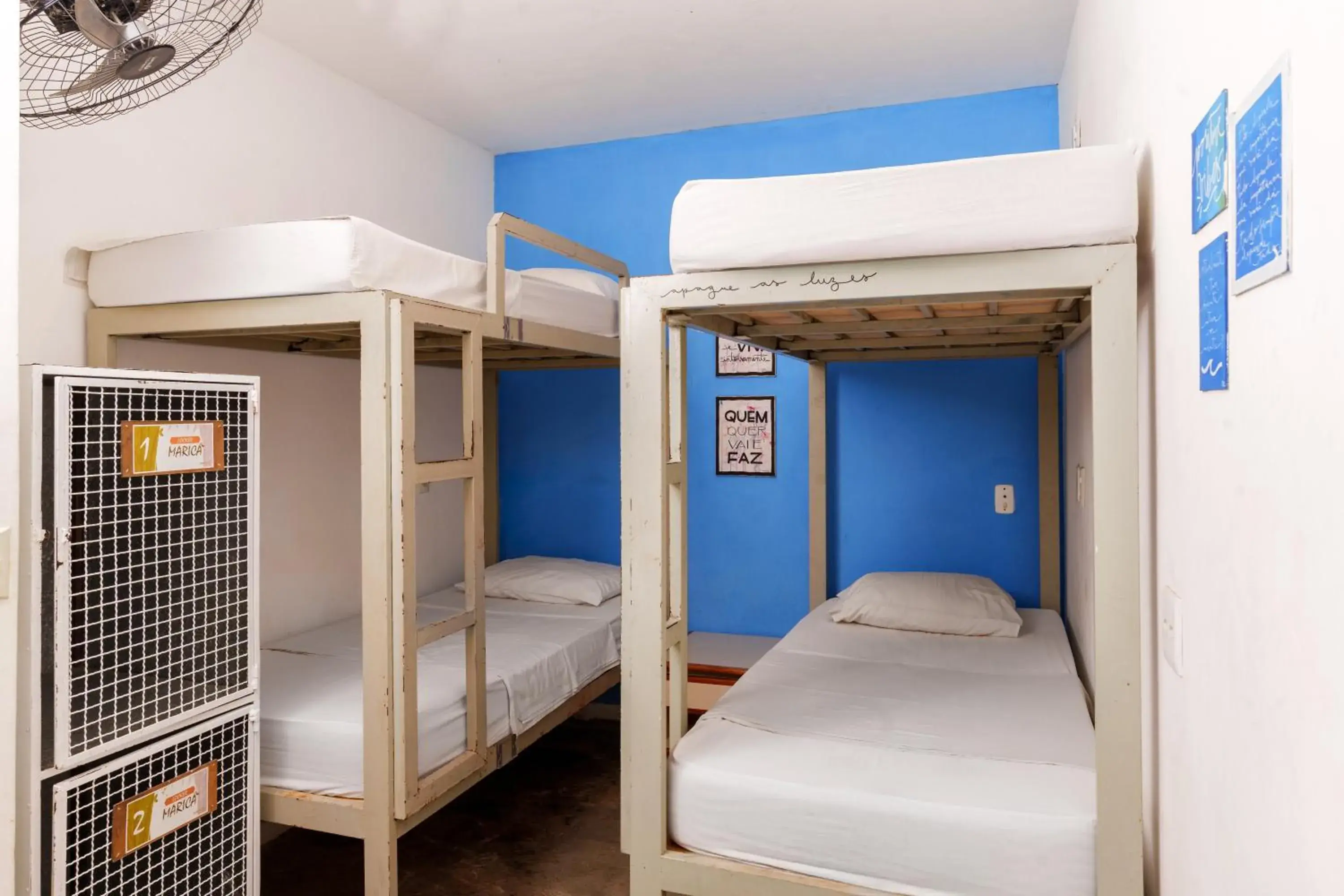 Bed in 4-Bed Mixed Dormitory Room in Bamboo Rio Hostel Bed in 4-Bed Mixed Dormitory Room in Bamboo Rio Hostel