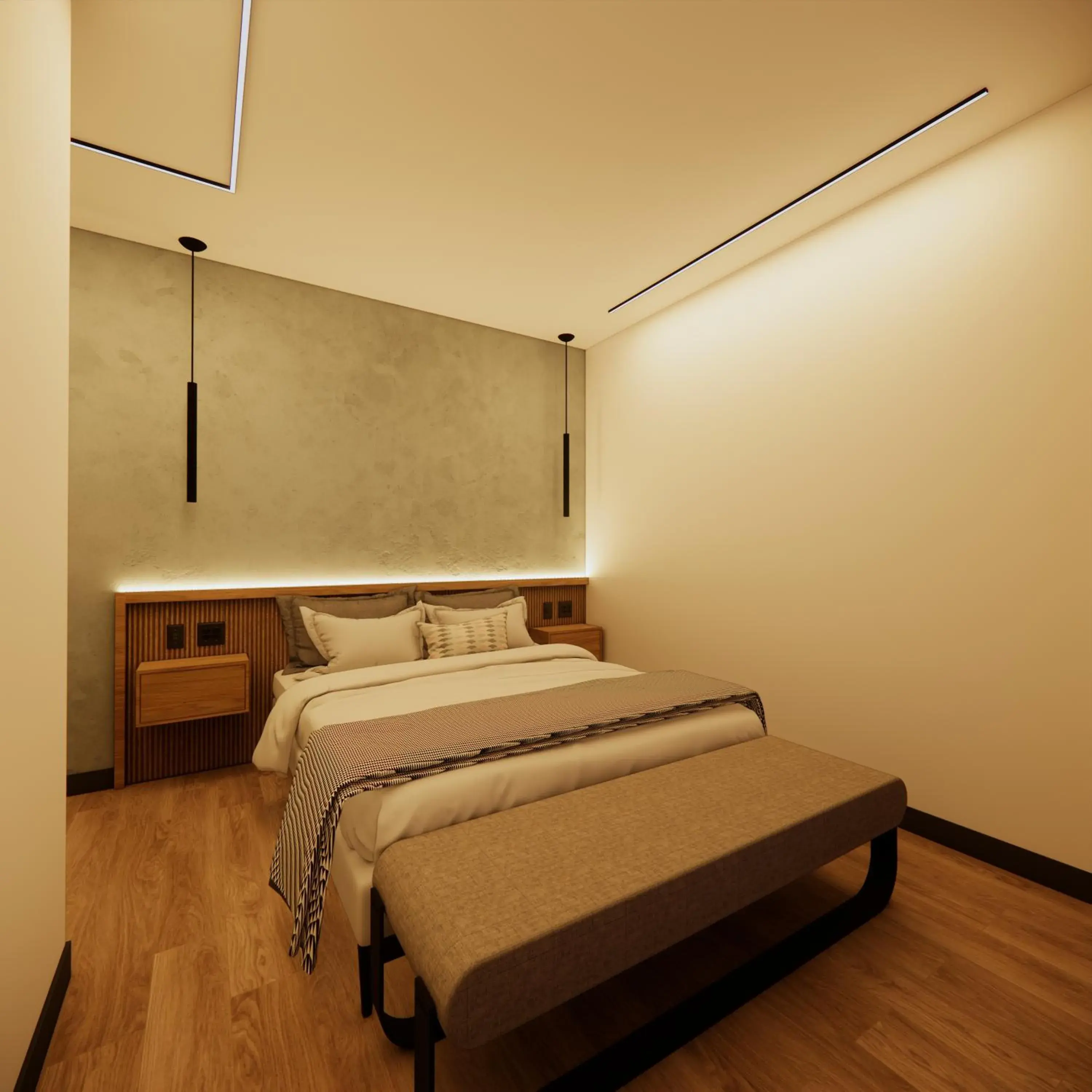 Large Double Room in Bamboo Rio Hostel Large Double Room in Bamboo Rio Hostel