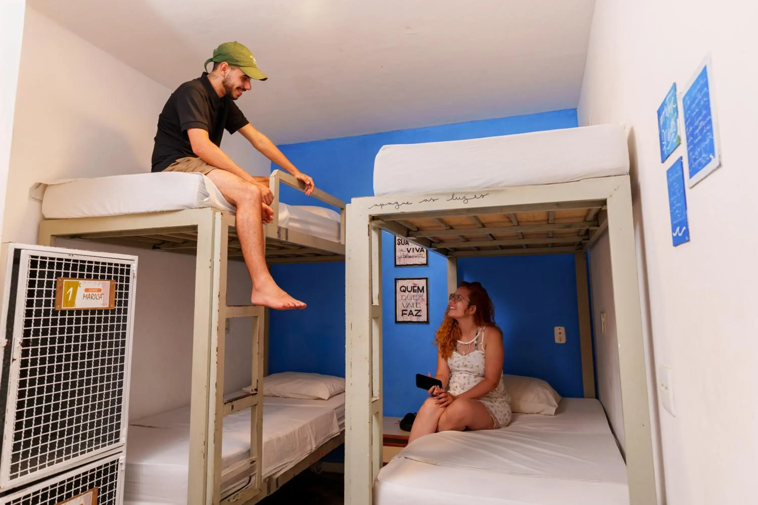 Bed in 4-Bed Mixed Dormitory Room in Bamboo Rio Hostel Bed in 4-Bed Mixed Dormitory Room in Bamboo Rio Hostel