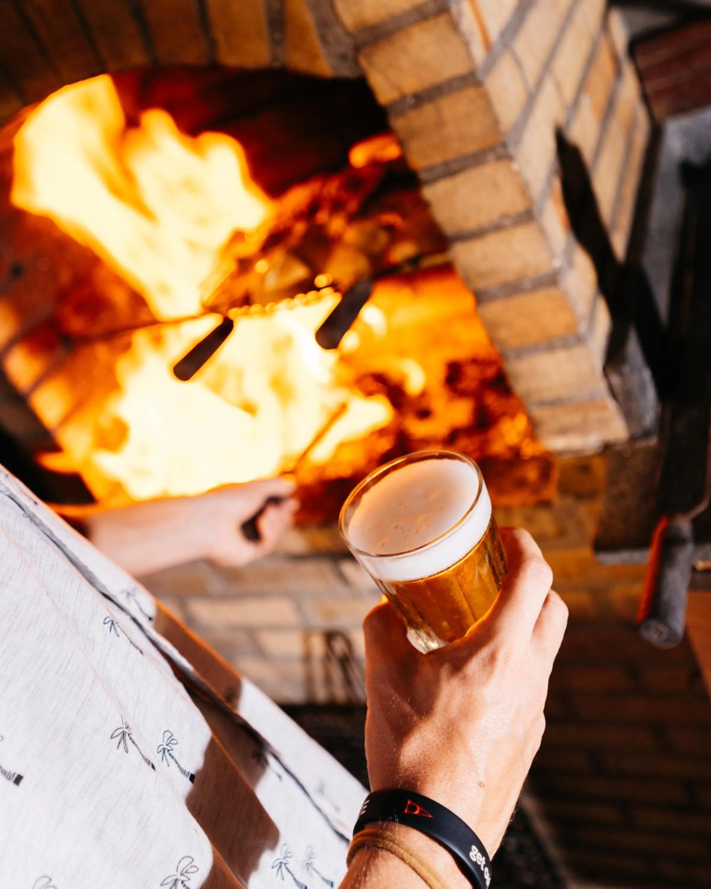 BBQ facilities in Bamboo Rio Hostel