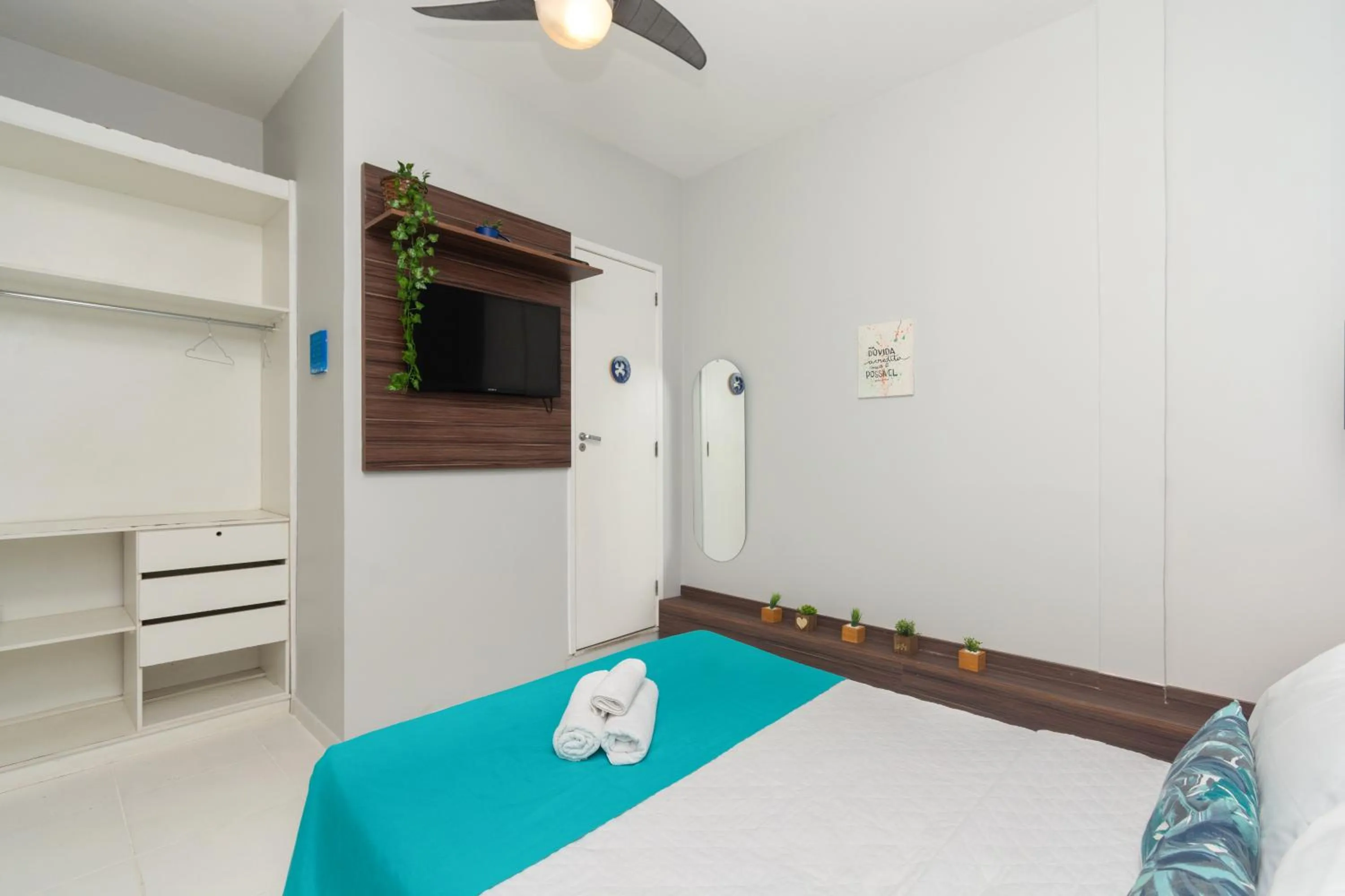 Bedroom, Bed in Bamboo Rio Hostel