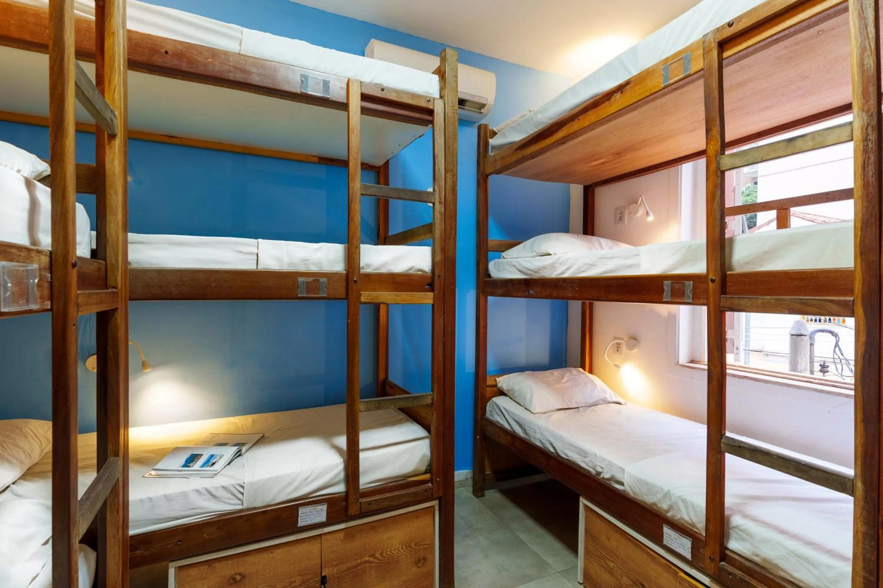 Bedroom, Bed in Bamboo Rio Hostel