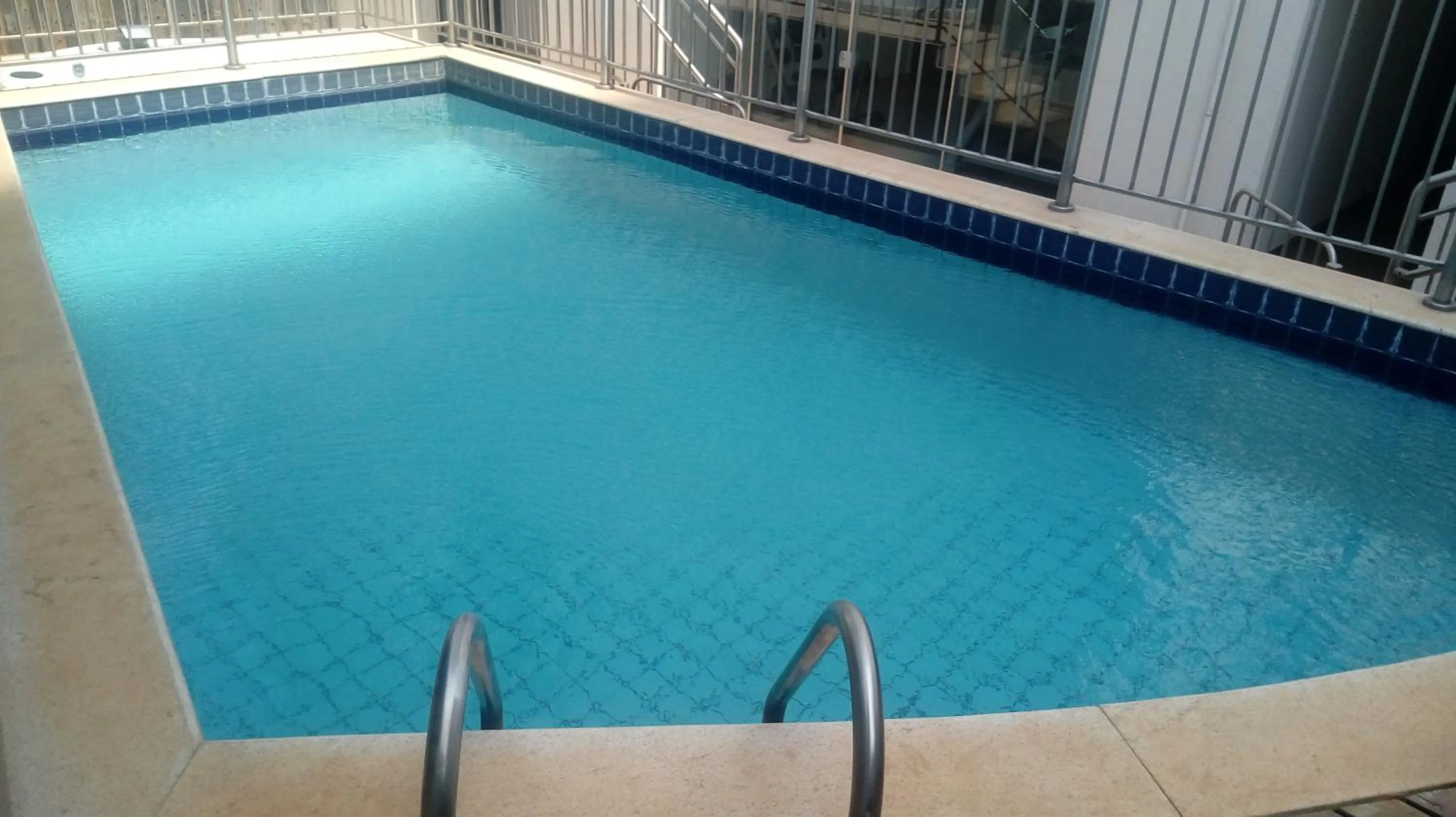 Pool view in Faria Lima Flat Service