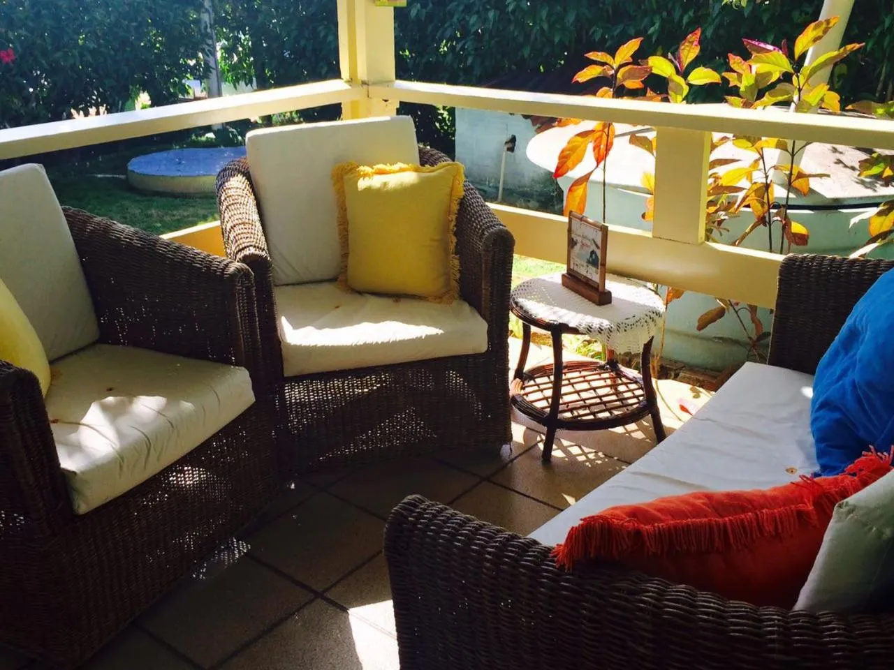 Patio in Pousada Algas Marinhas