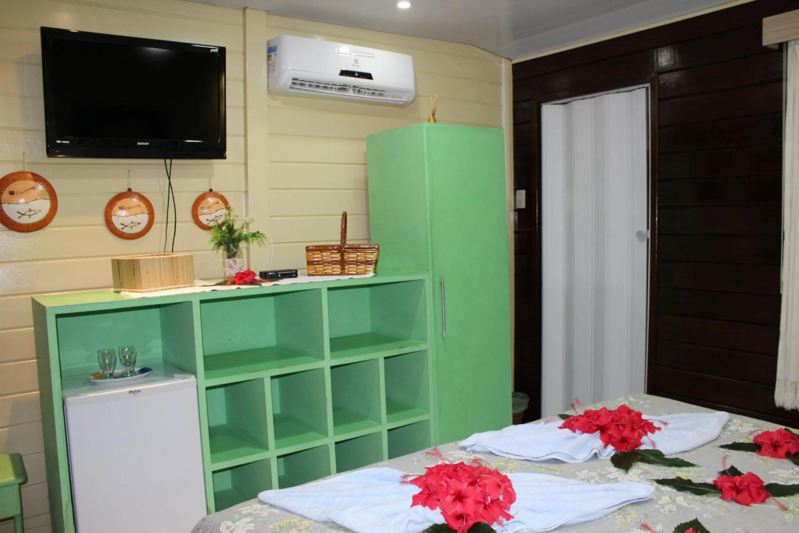 Decorative detail, Bed in Pousada Algas Marinhas