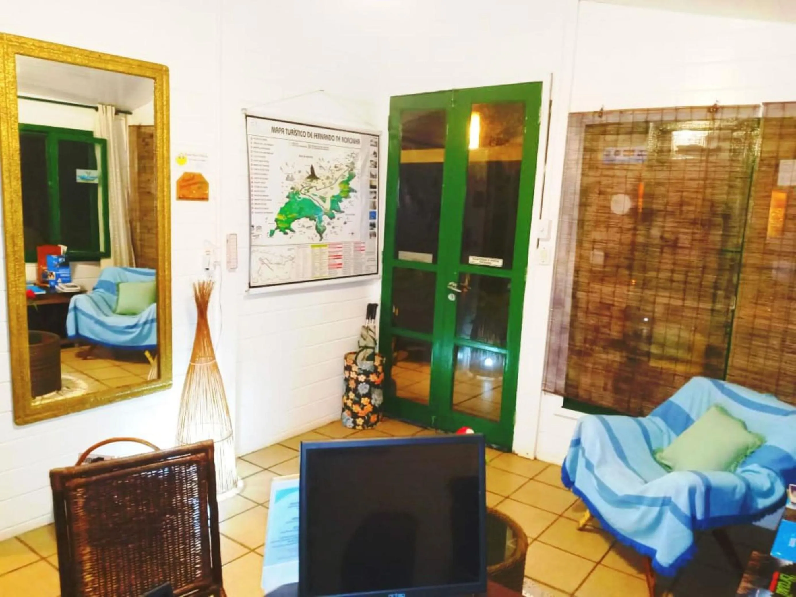 Lobby or reception in Pousada Algas Marinhas