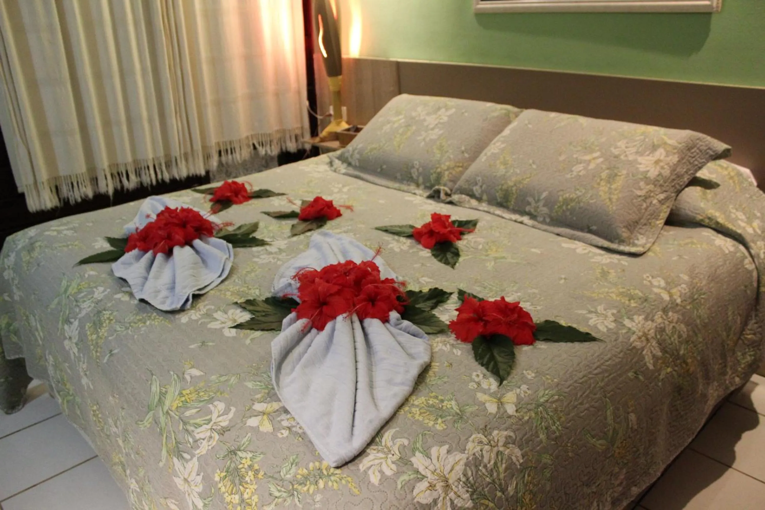 Decorative detail, Bed in Pousada Algas Marinhas