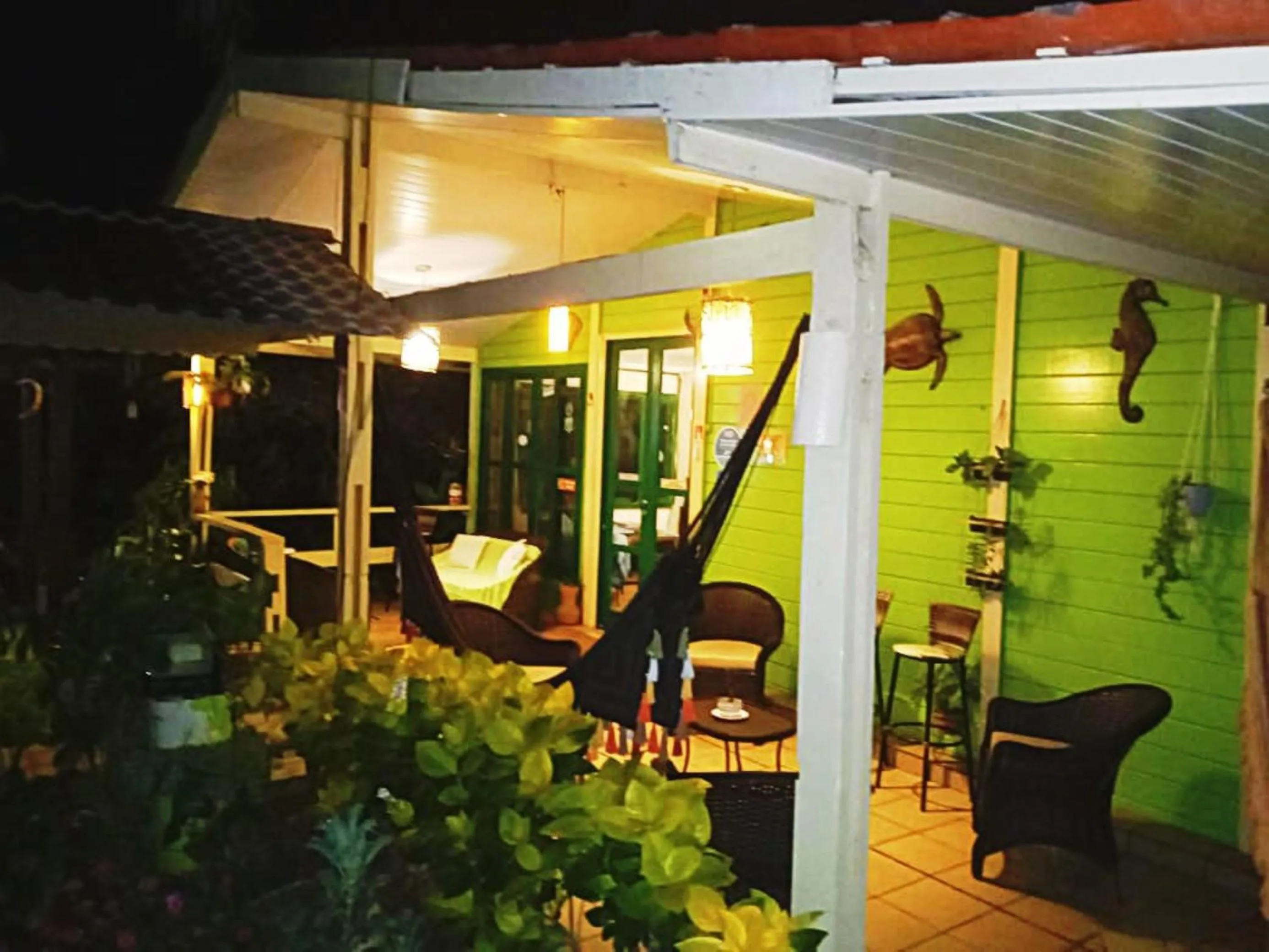 Balcony/Terrace in Pousada Algas Marinhas