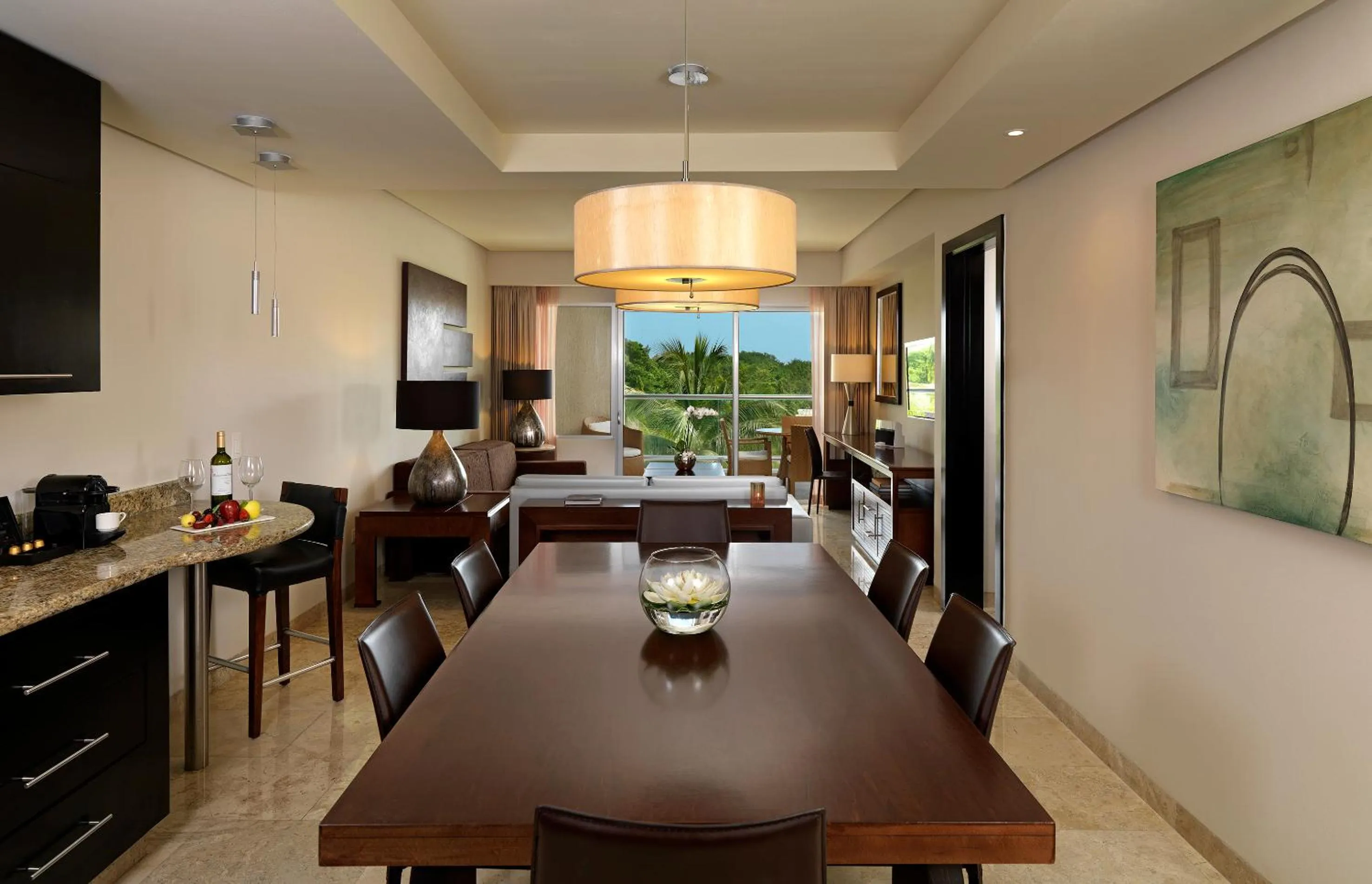 Living room in Paradisus Playa del Carmen - Riviera Maya - All Inclusive