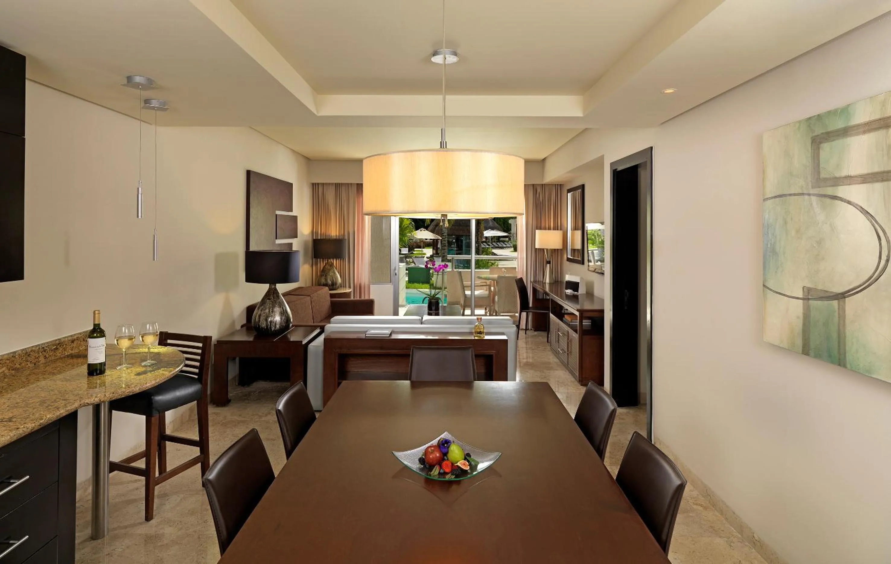 Seating area in Paradisus Playa del Carmen - Riviera Maya - All Inclusive