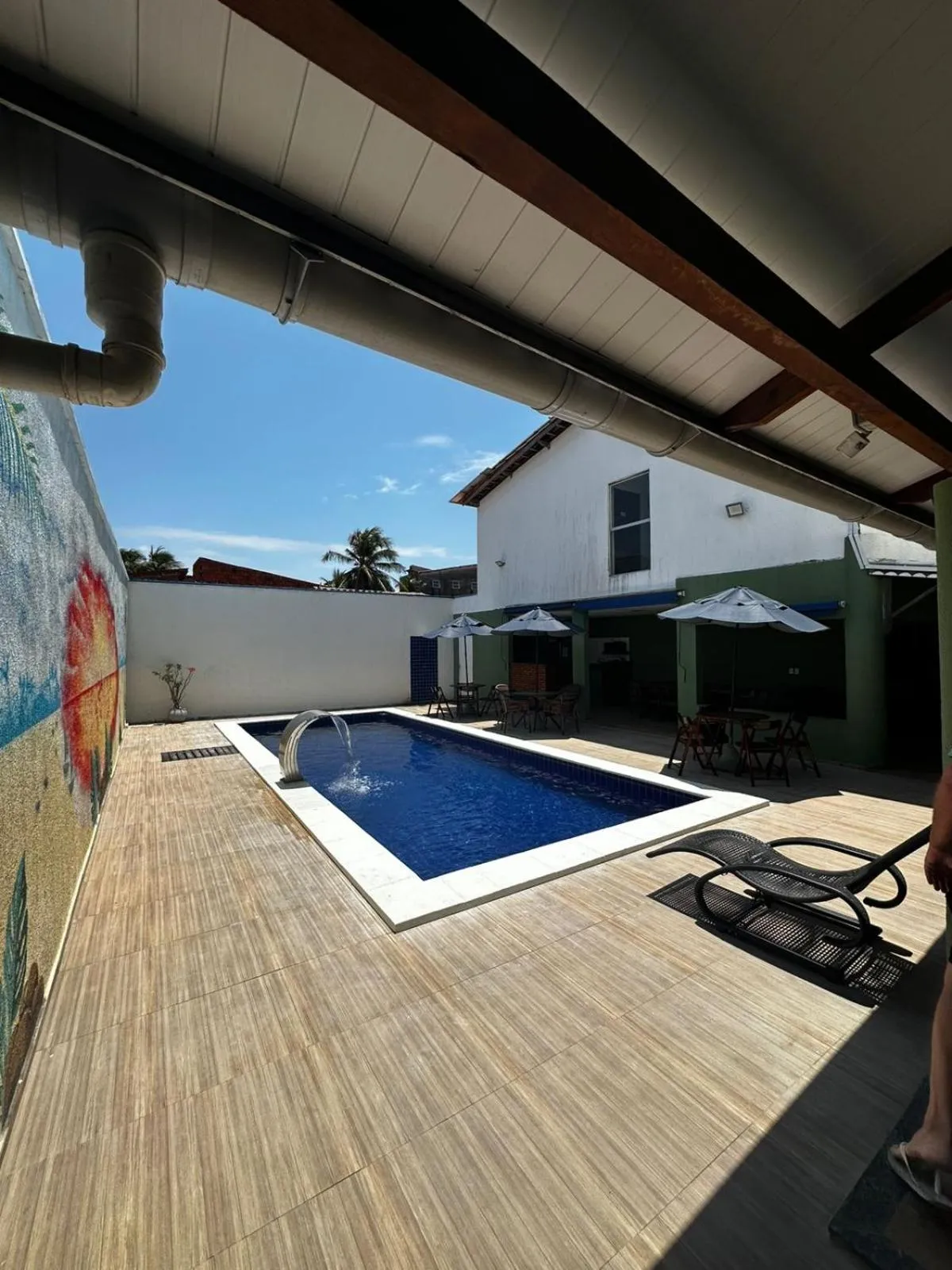 Swimming pool in Pousada Arco Iris Fortaleza