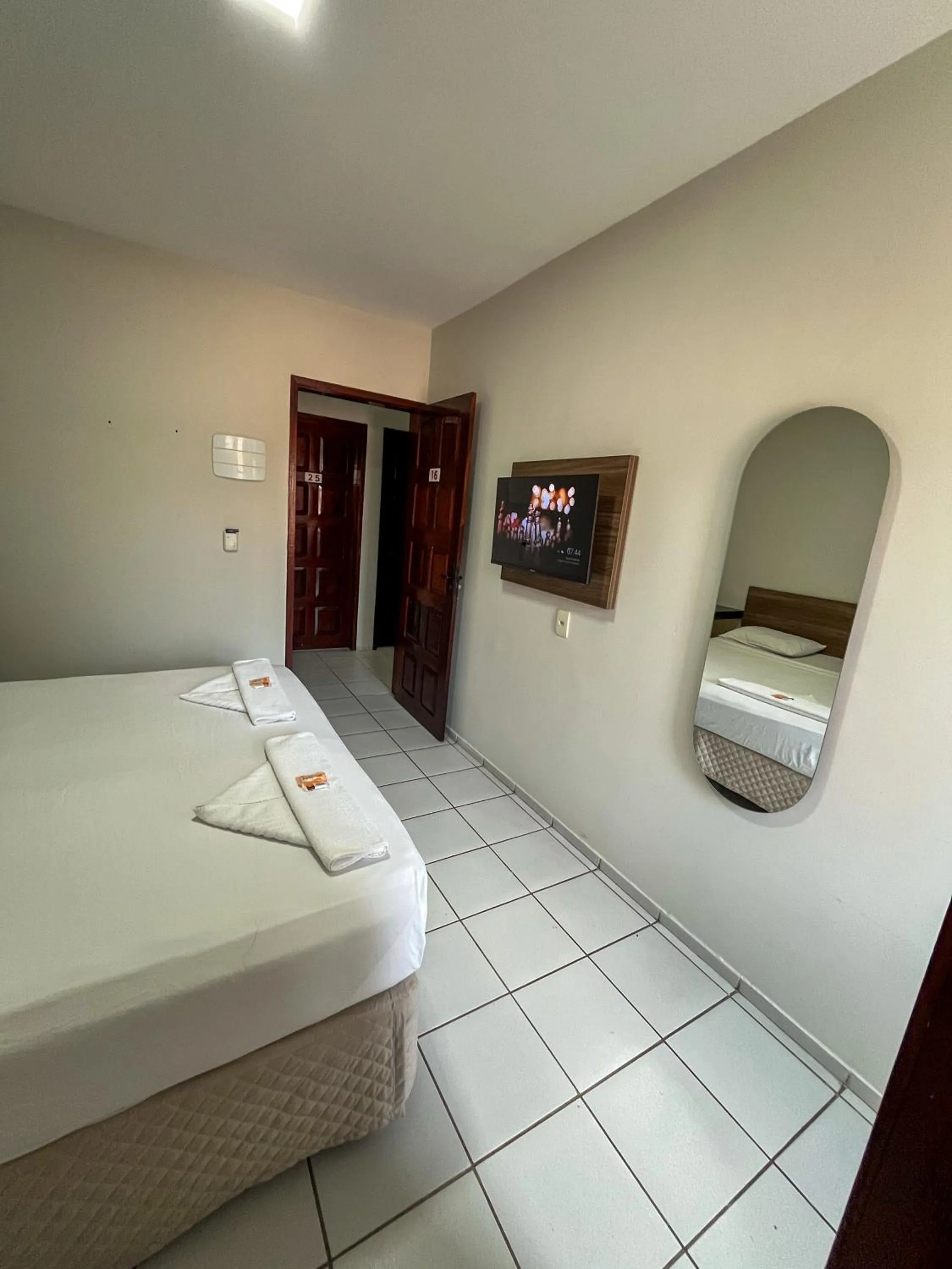 Photo of the whole room, Bed in Pousada Arco Iris Fortaleza