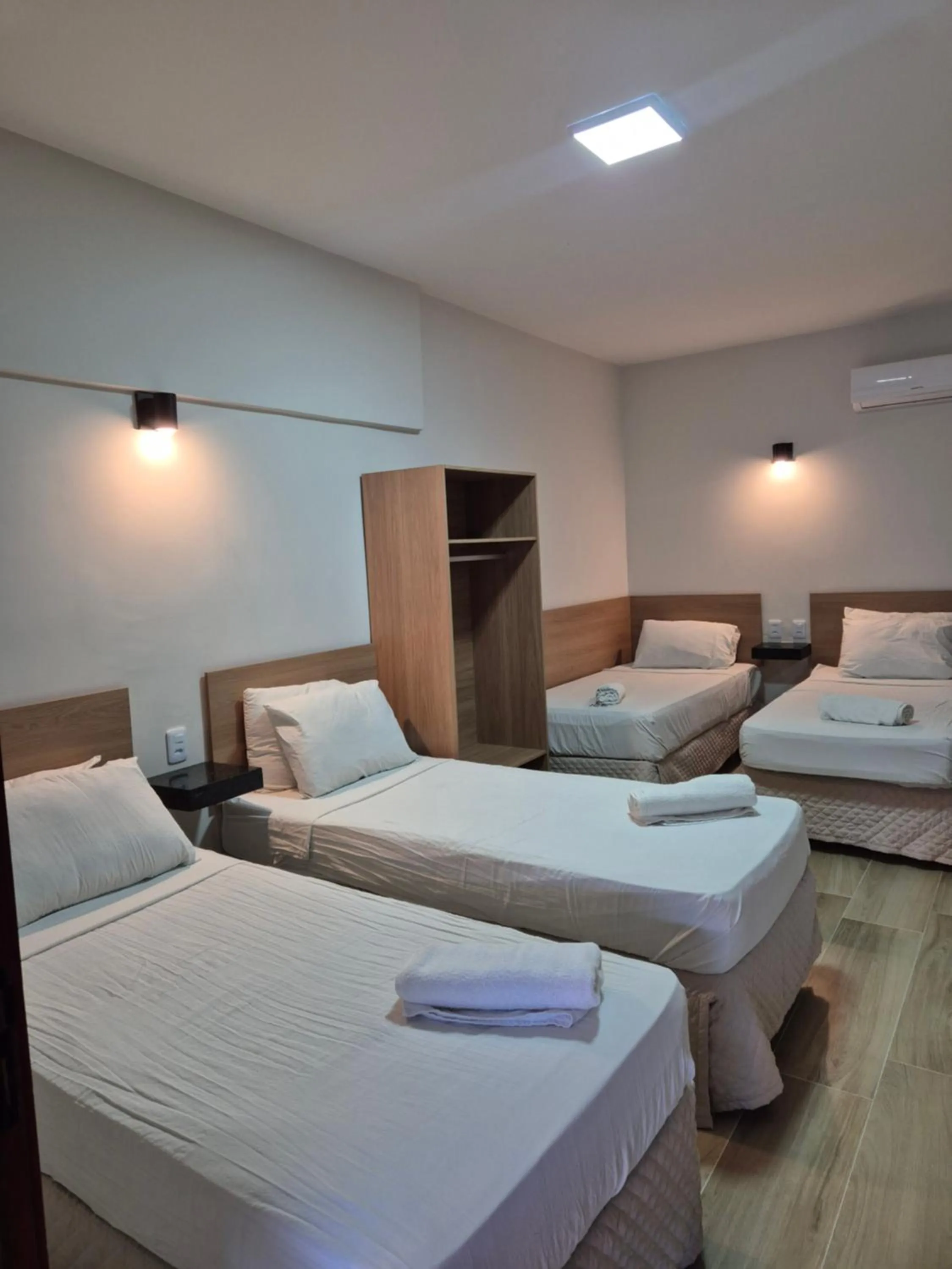 Bed in Pousada Arco Iris Fortaleza