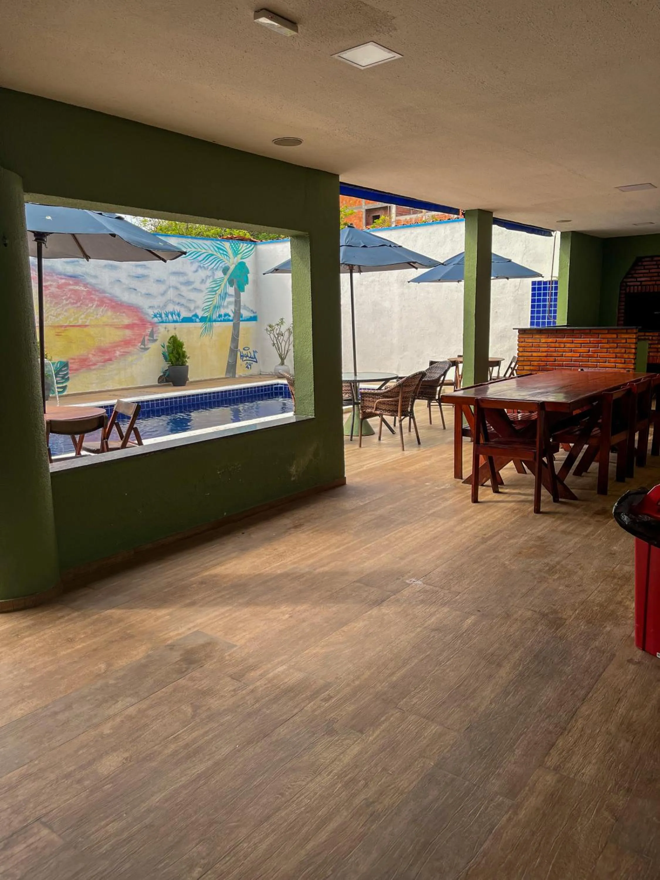 Swimming pool in Pousada Arco Iris Fortaleza