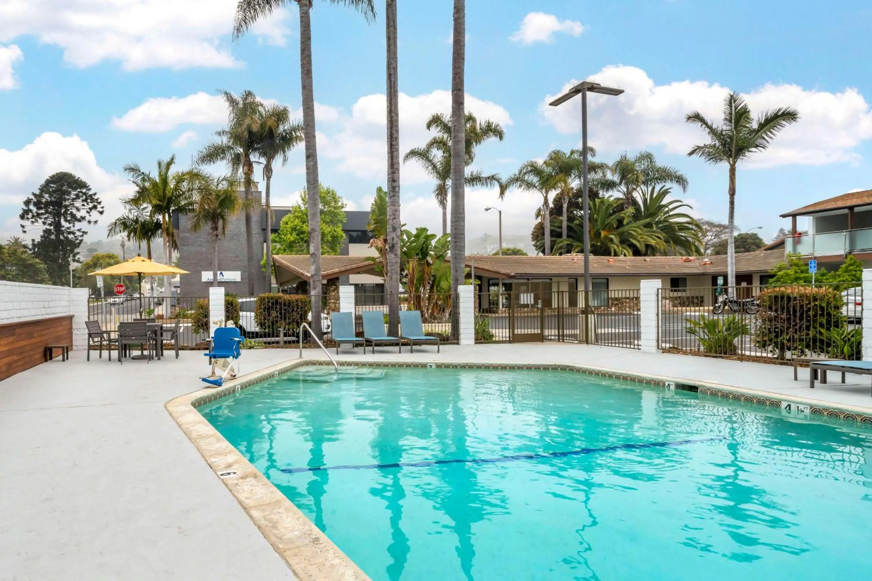 Pool view in Best Western At Ventura Pier