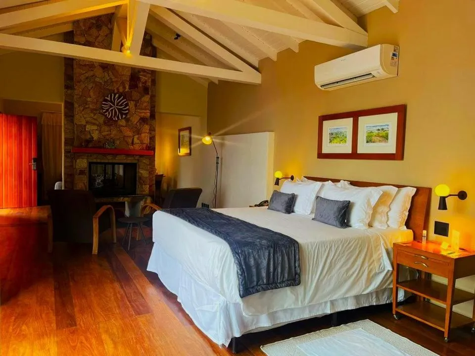 Bed in Kuriuwa Hotel