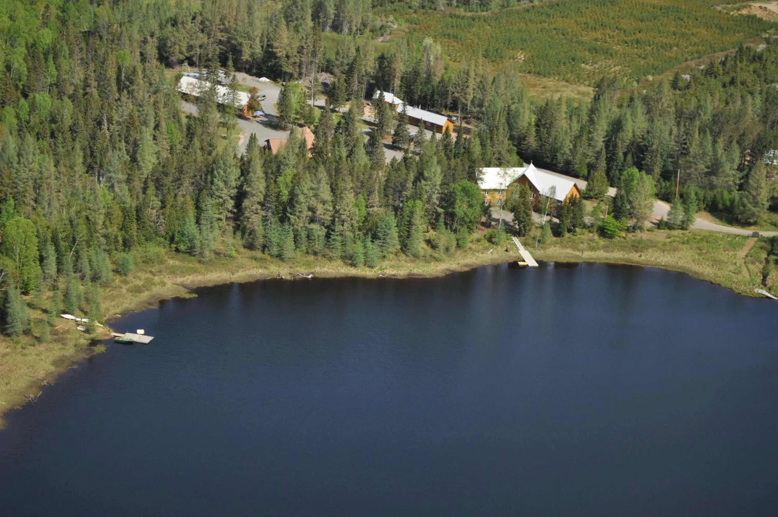 Bird's eye view in Domaine Summum