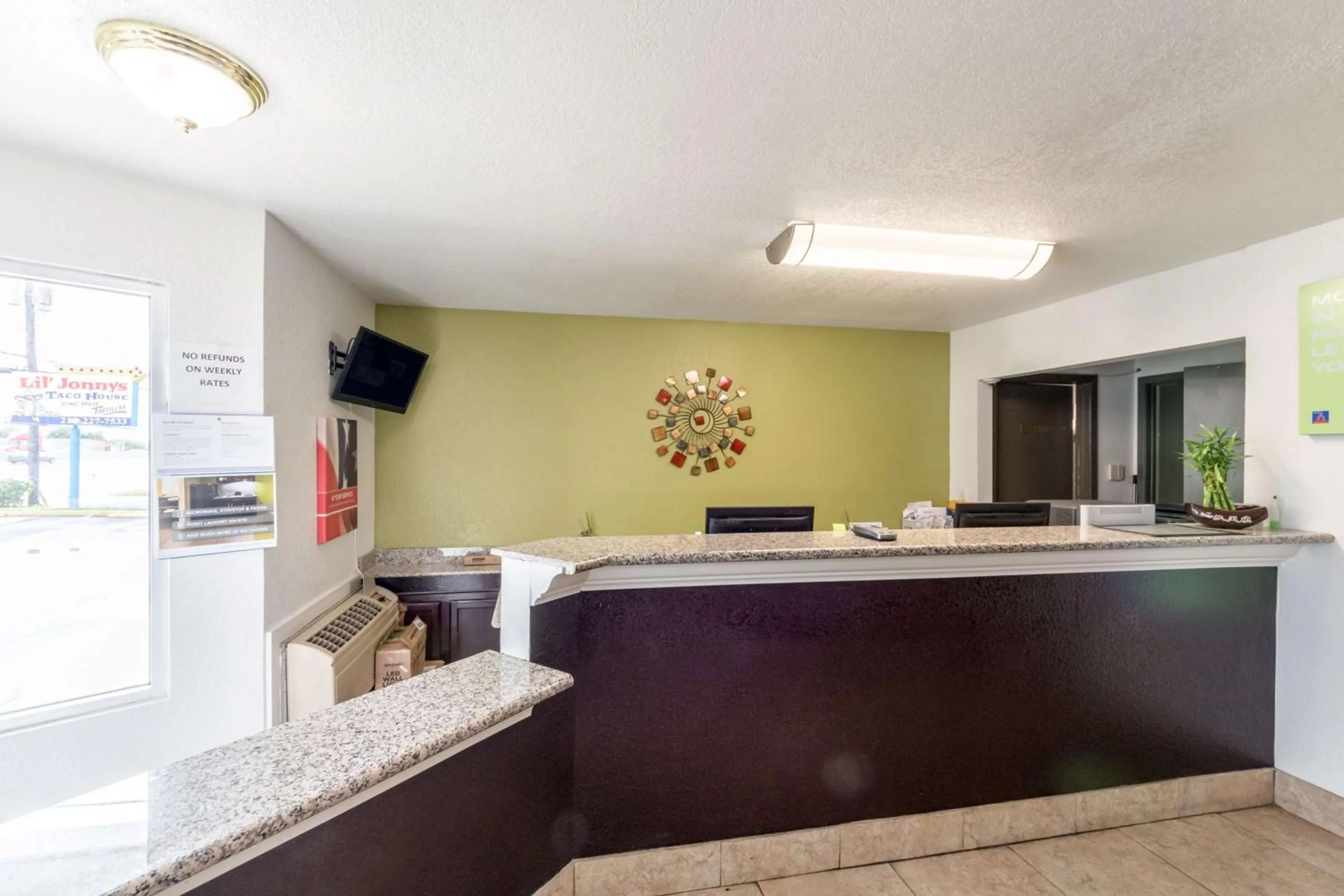 Lobby or reception in Studio 6-San Antonio, TX - Fort Sam Houston Area