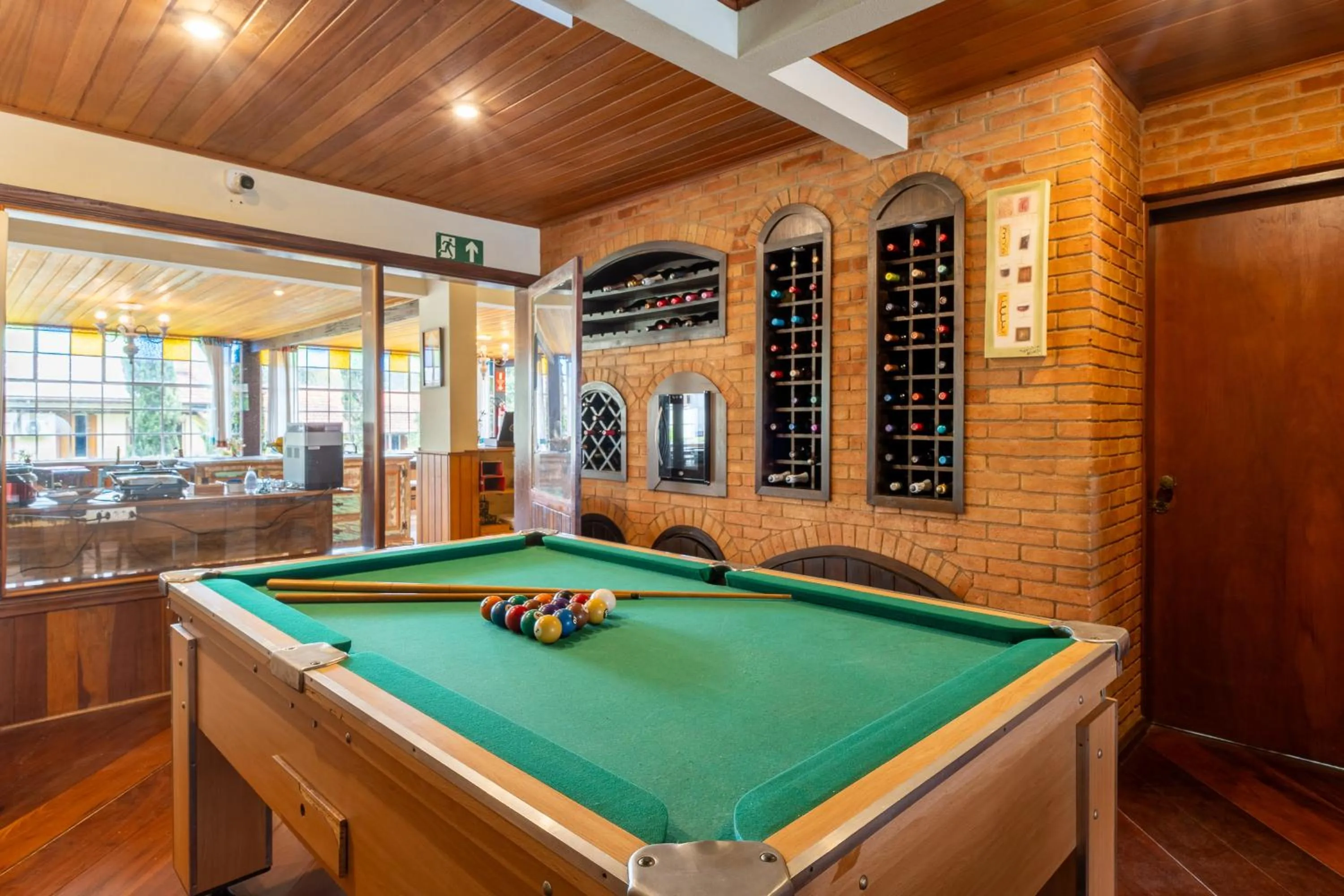 Billiard in Pousada Serra Villena