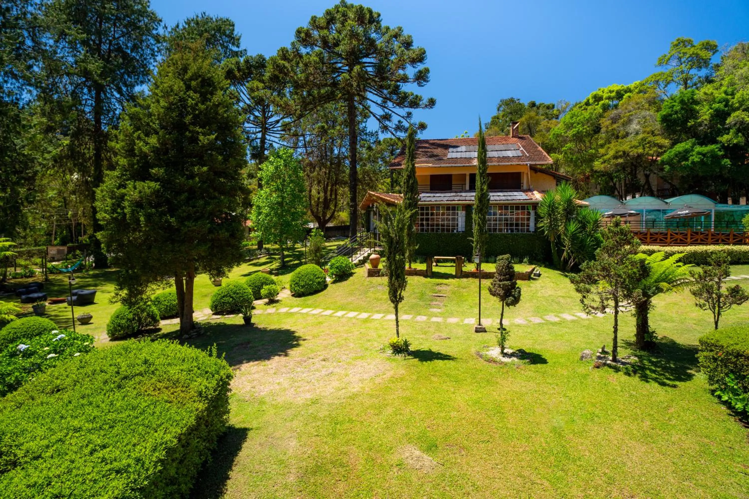 Garden in Pousada Serra Villena