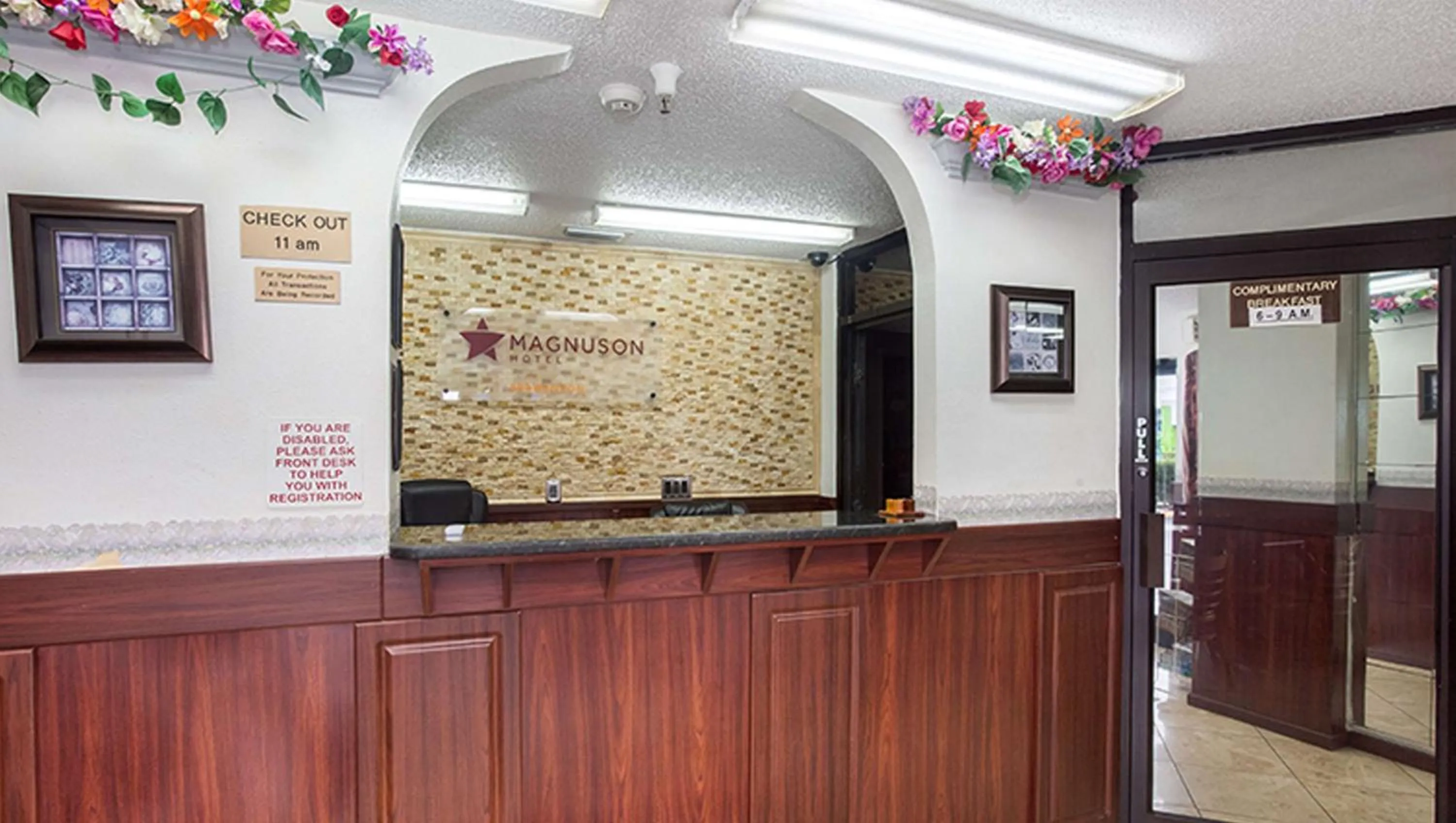 Lobby or reception in Magnuson Hotel Bradenton