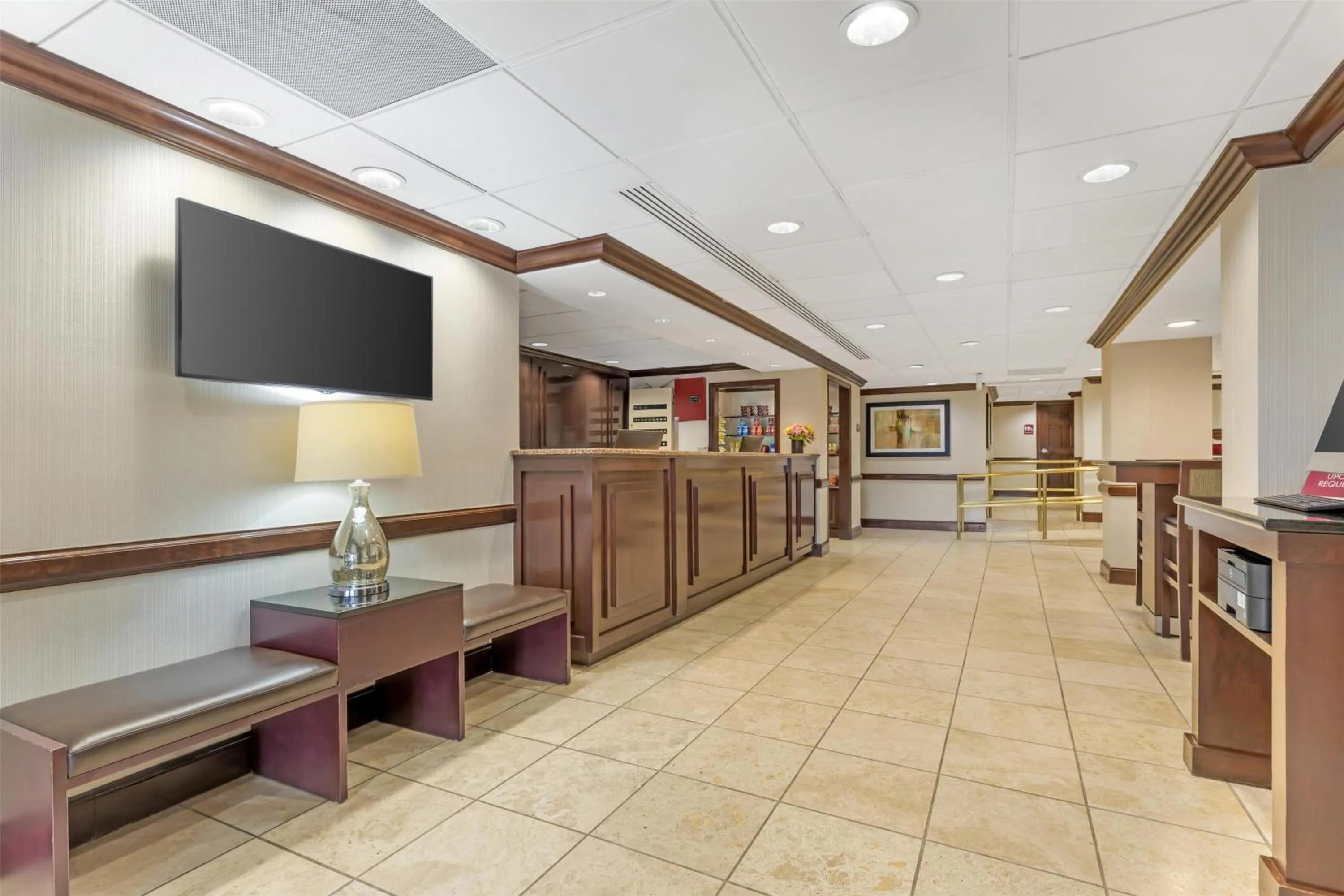 Lobby or reception in Best Western Dulles Airport Inn