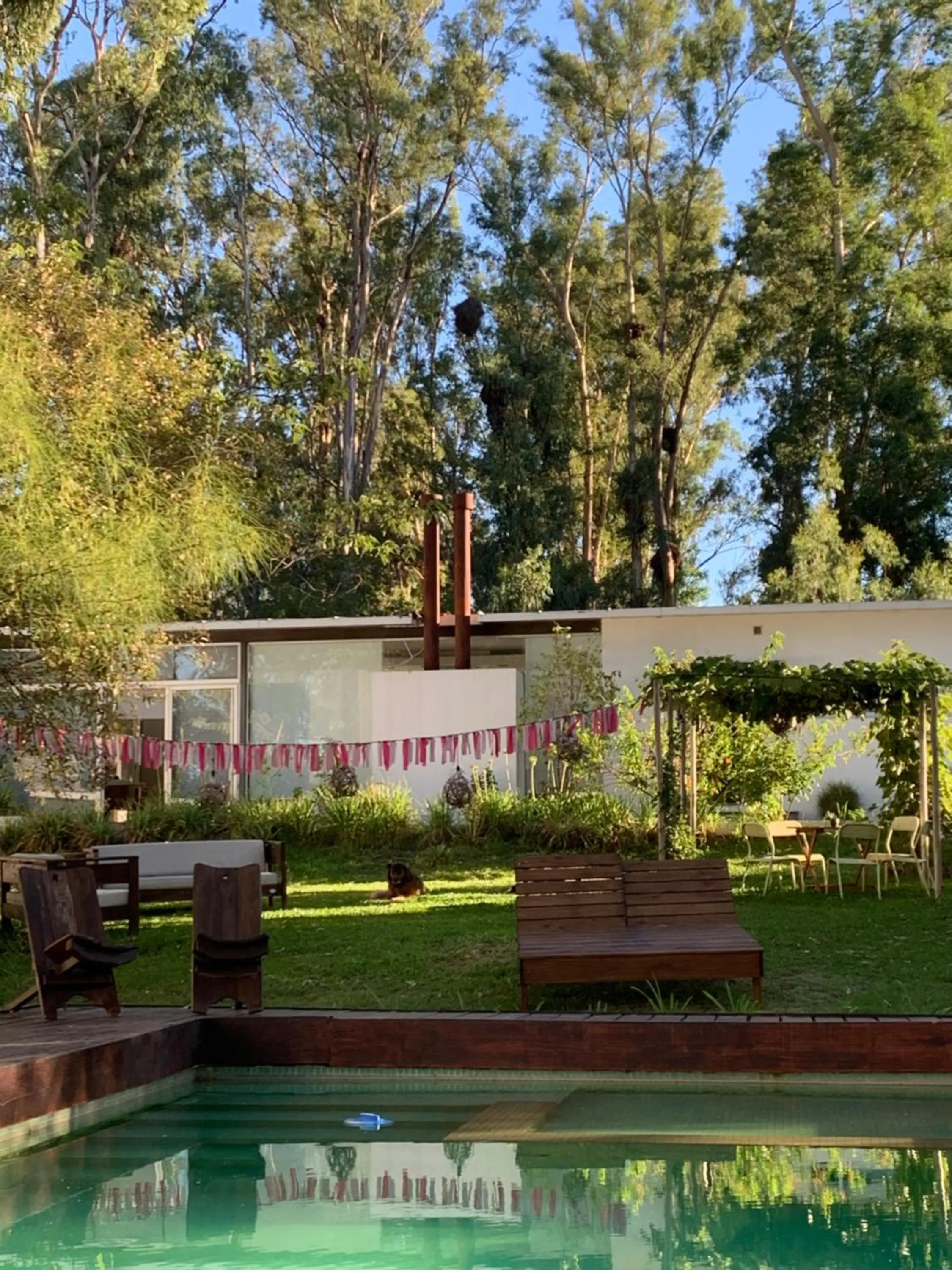 Garden view in Al Natural Posada