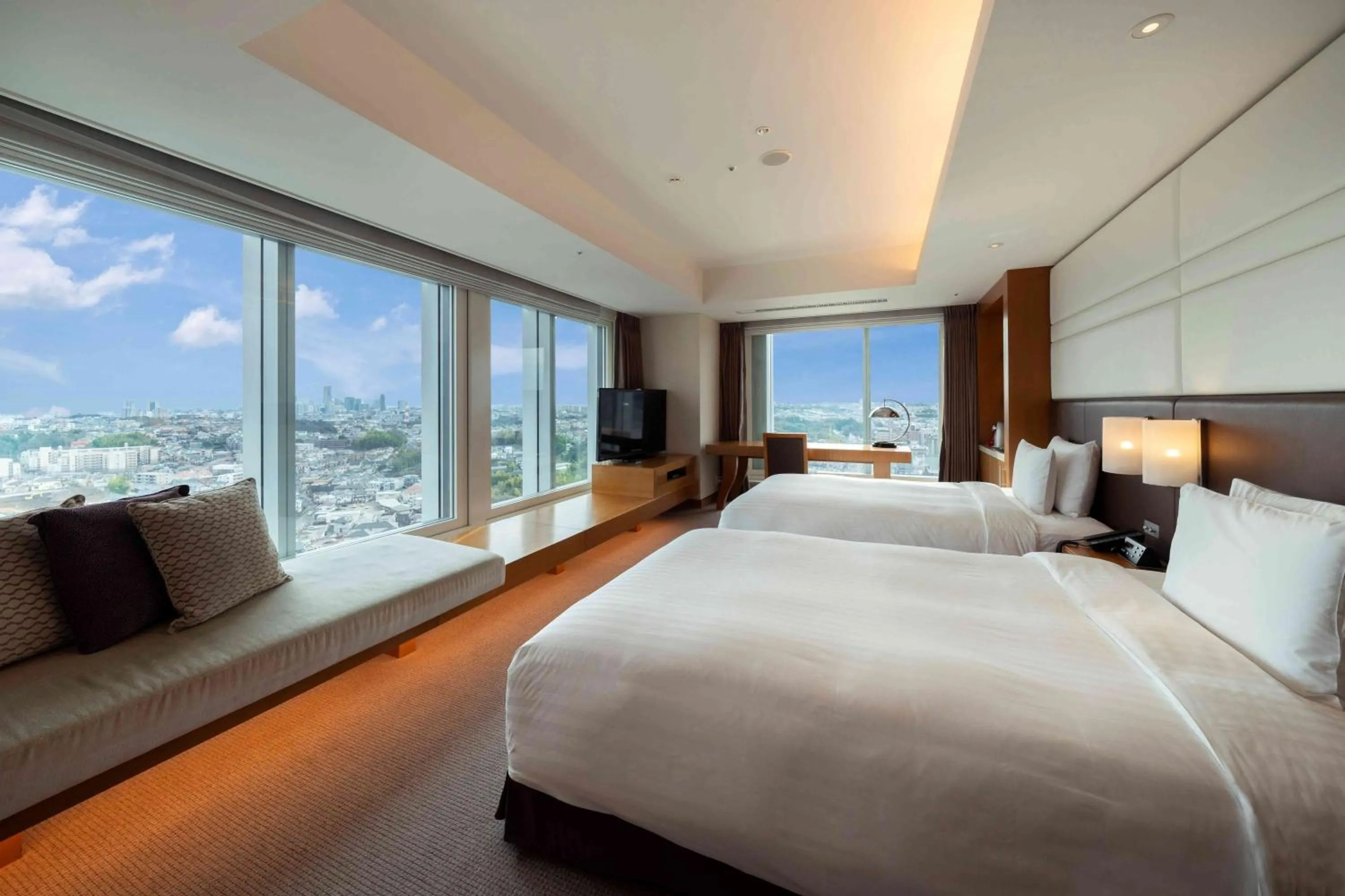 Photo of the whole room, Bed in Hotel Associa Shin-Yokohama