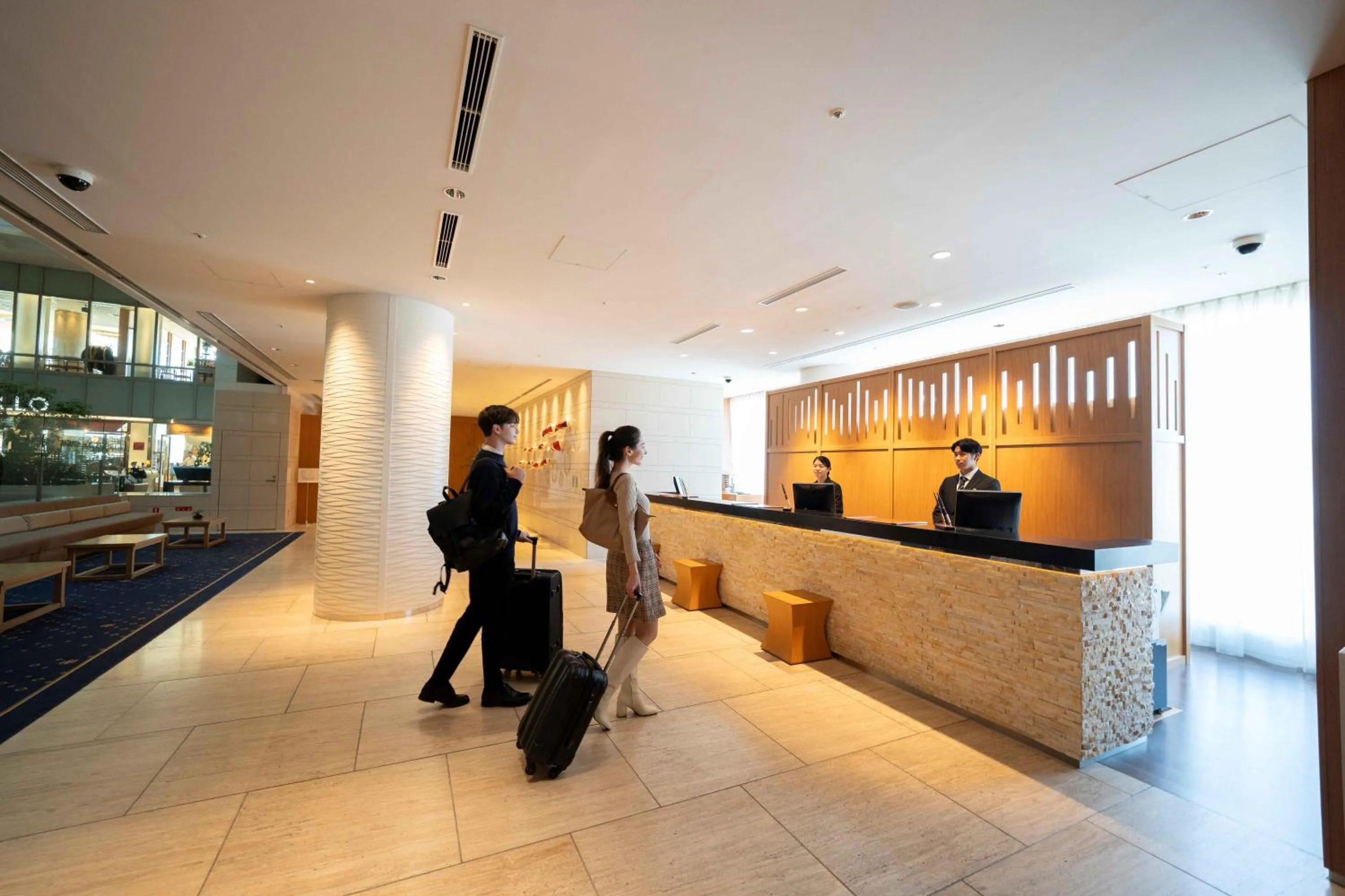 Lobby or reception in Hotel Associa Shin-Yokohama