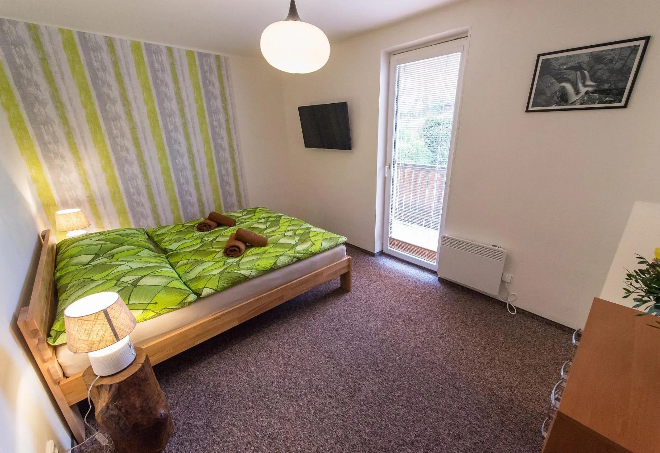 Bedroom, Bed in Penzion TOP