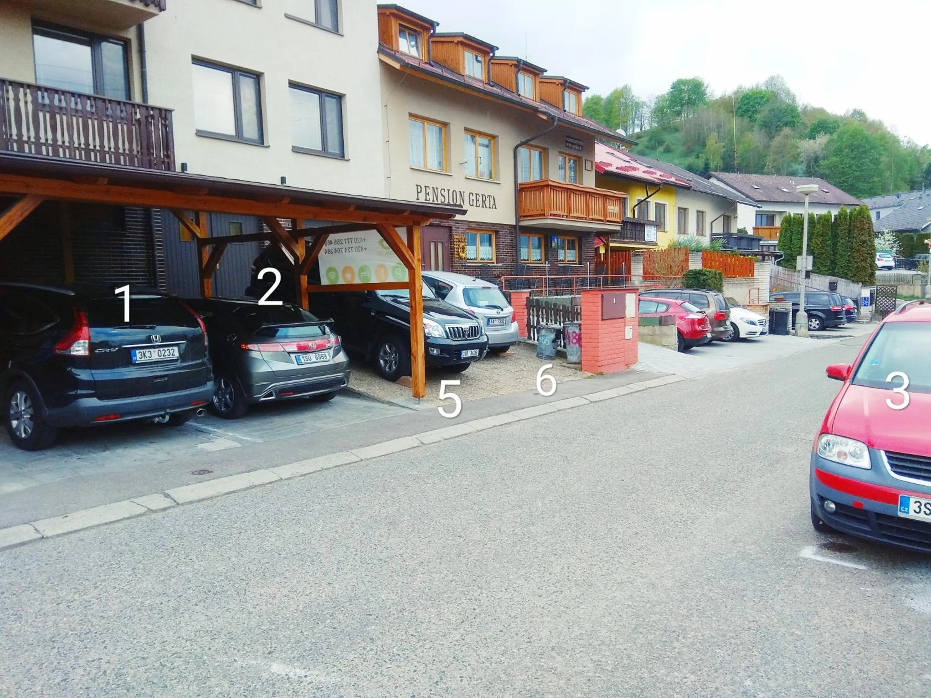 Property building in Penzion TOP