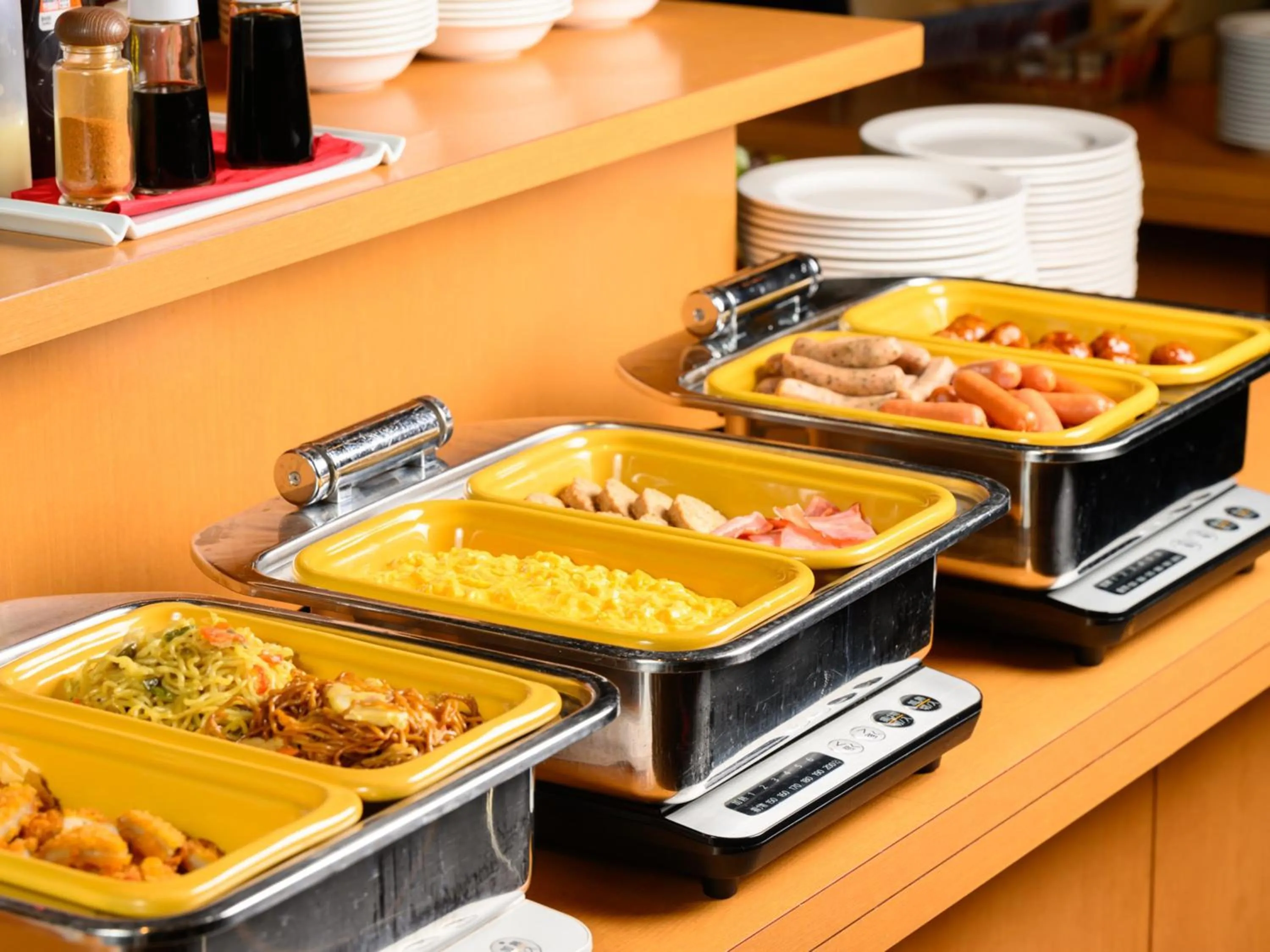 Buffet breakfast in Chisun Hotel Hiroshima