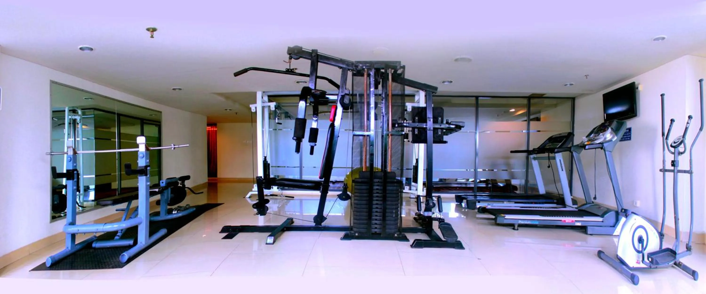 Fitness centre/facilities in Aston Palembang Hotel & Conference Centre