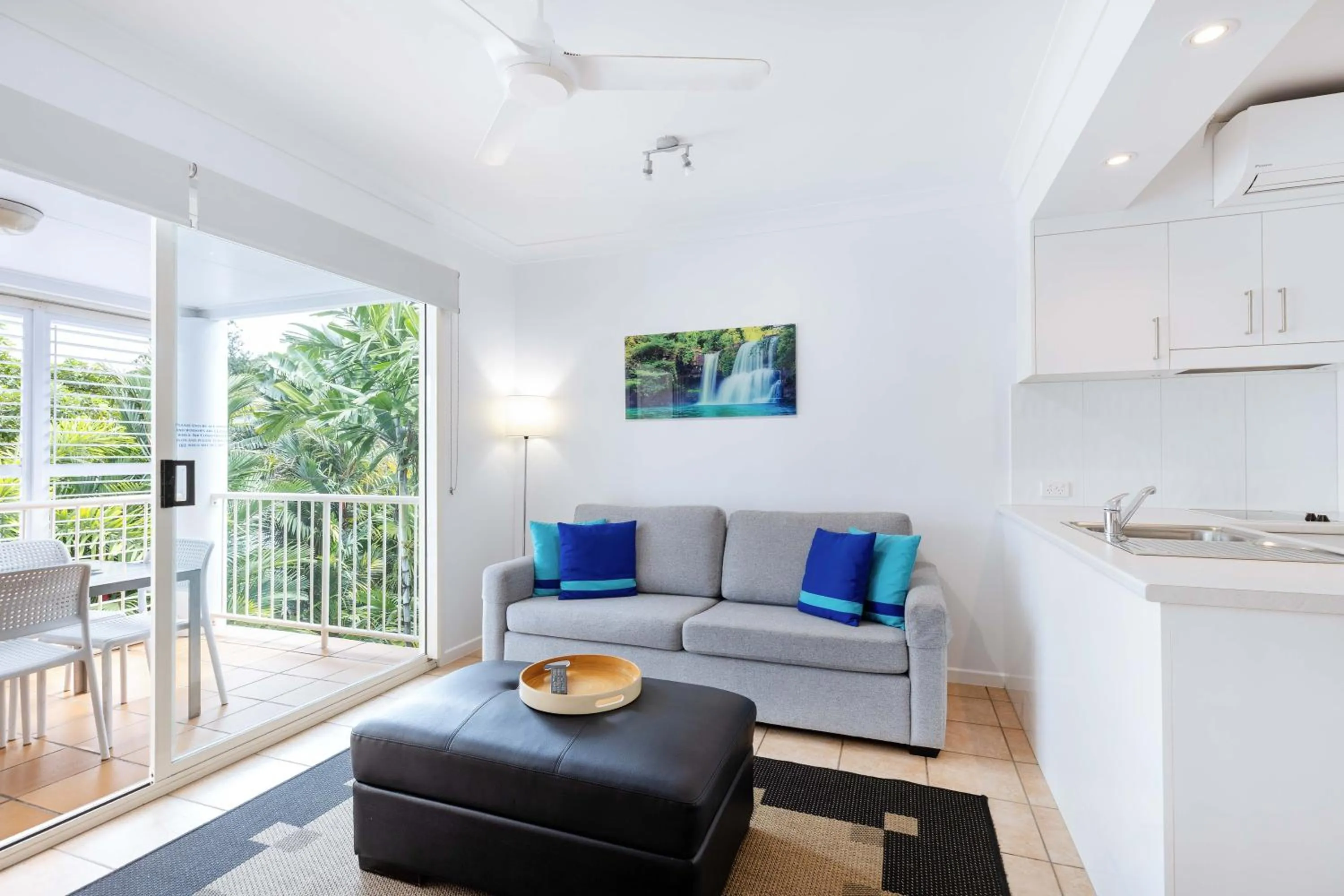 Living room in Port Douglas Apartments - Adults Only Oasis