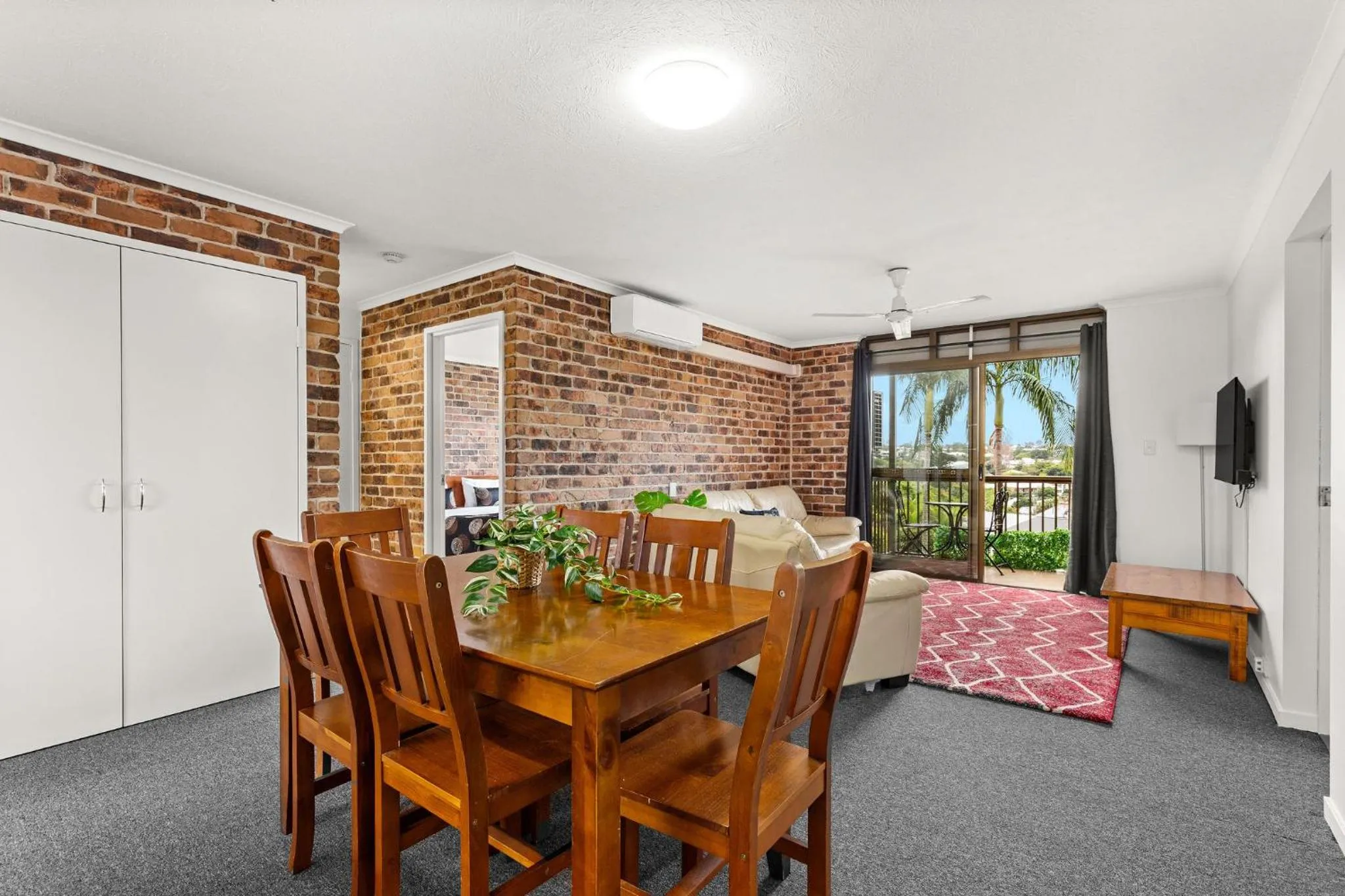 Living room in Toowong Villas