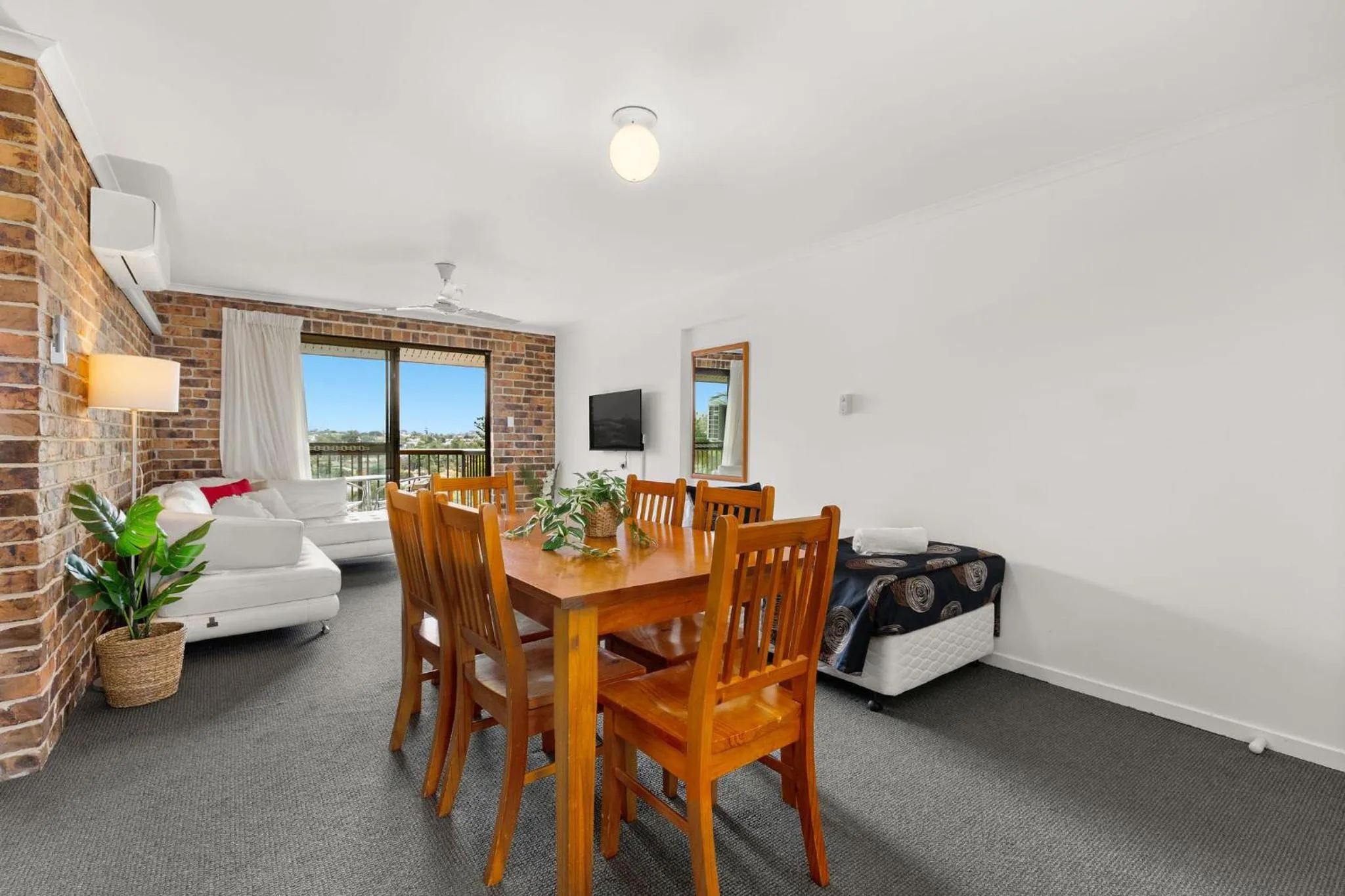 Living room in Toowong Villas