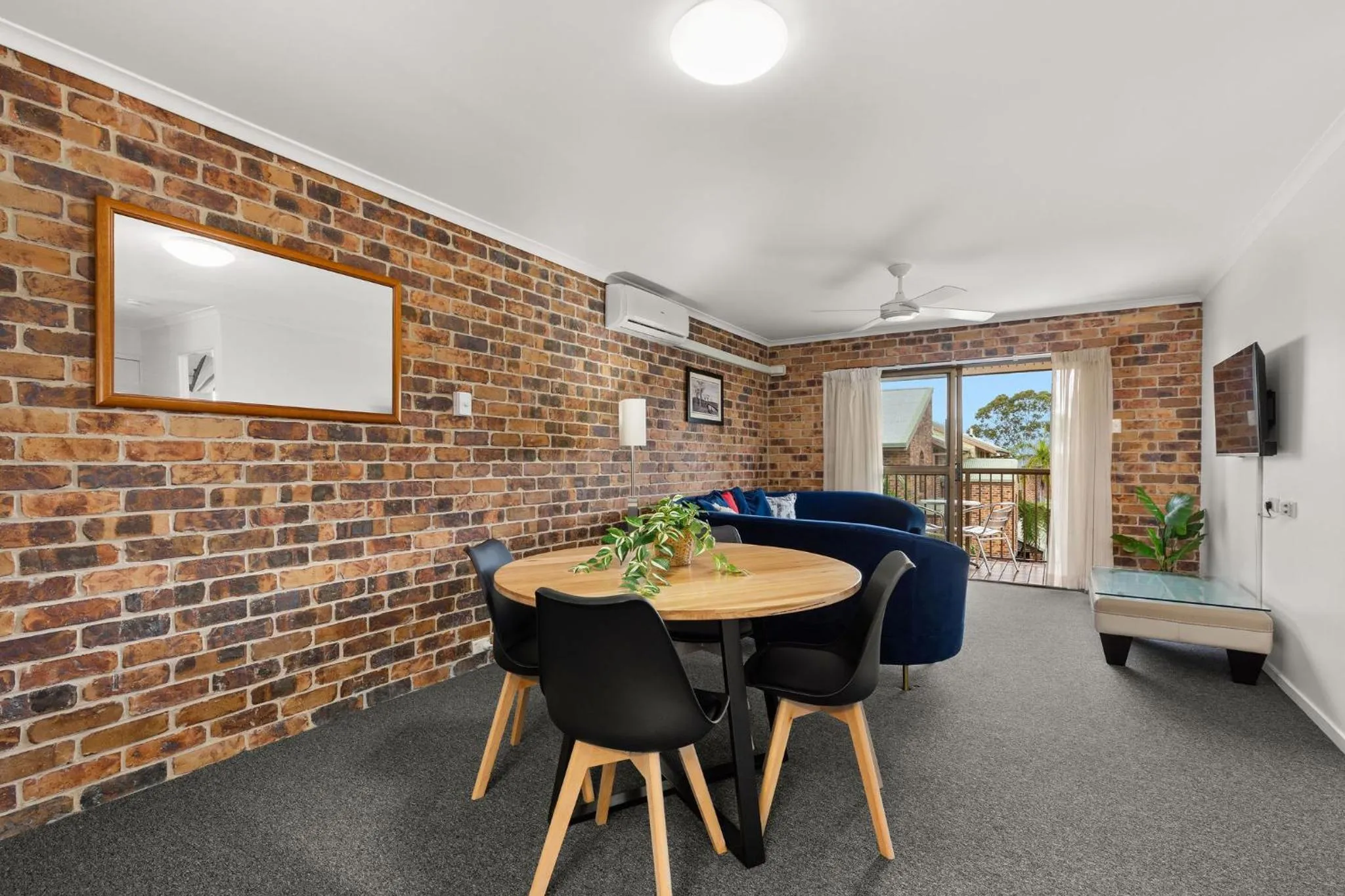 Living room in Toowong Villas