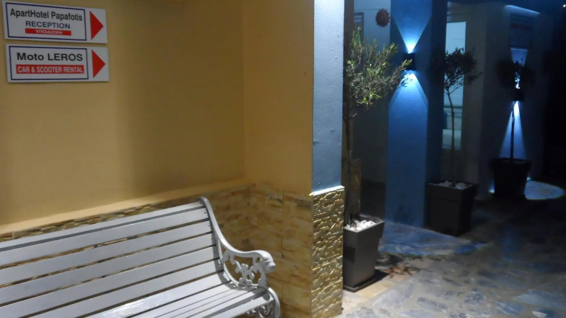 Decorative detail in Papafotis Apartments & Suites