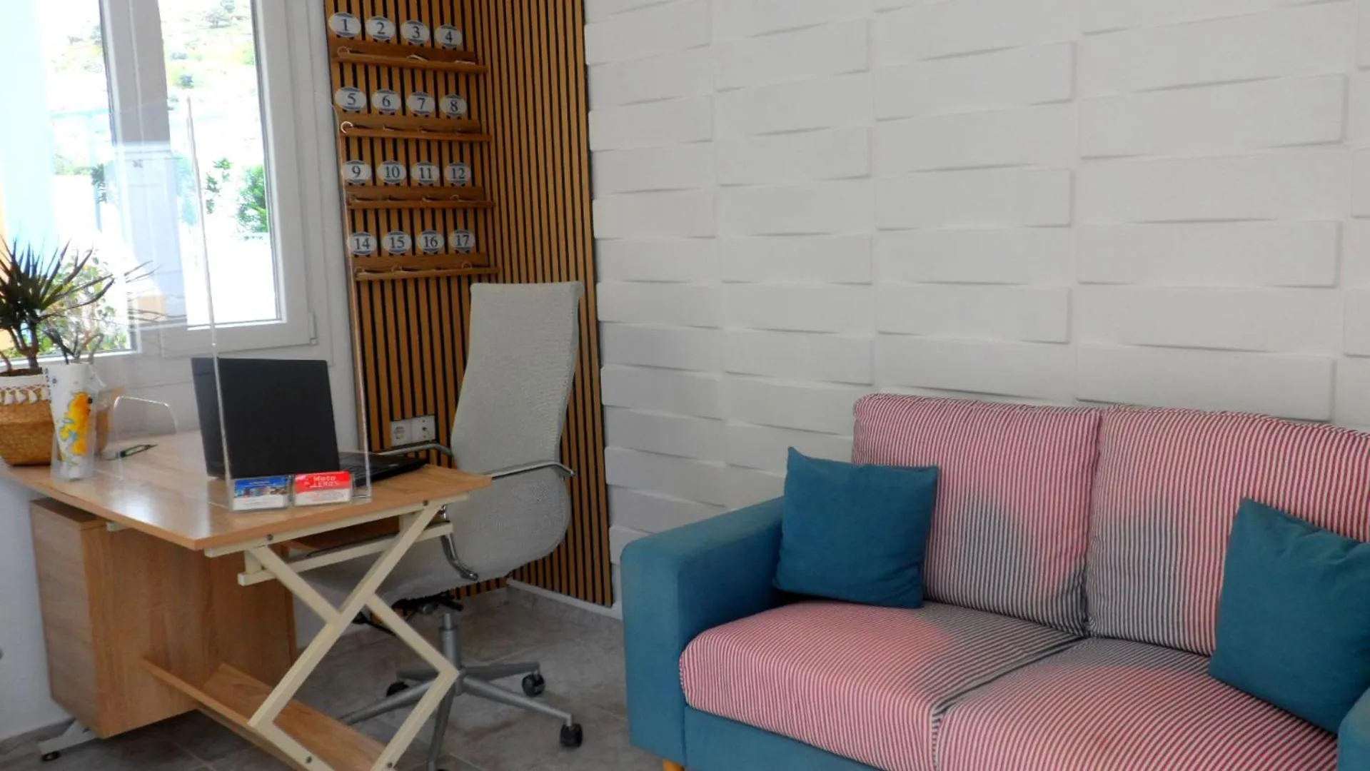 Lobby or reception in Papafotis Apartments & Suites