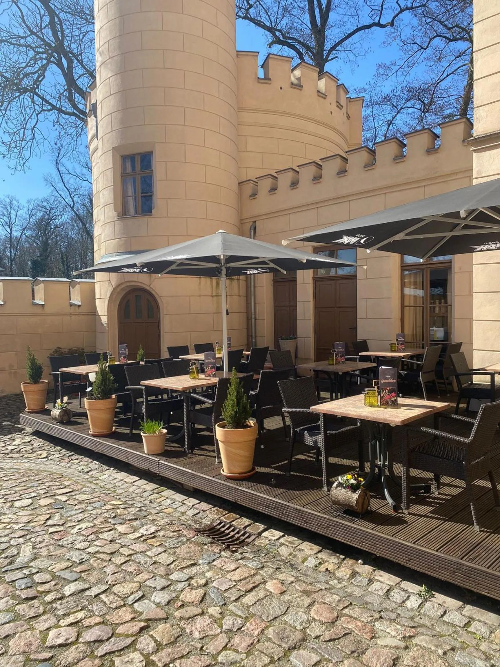 Balcony/Terrace in Hotel Jagdschloss Letzlingen