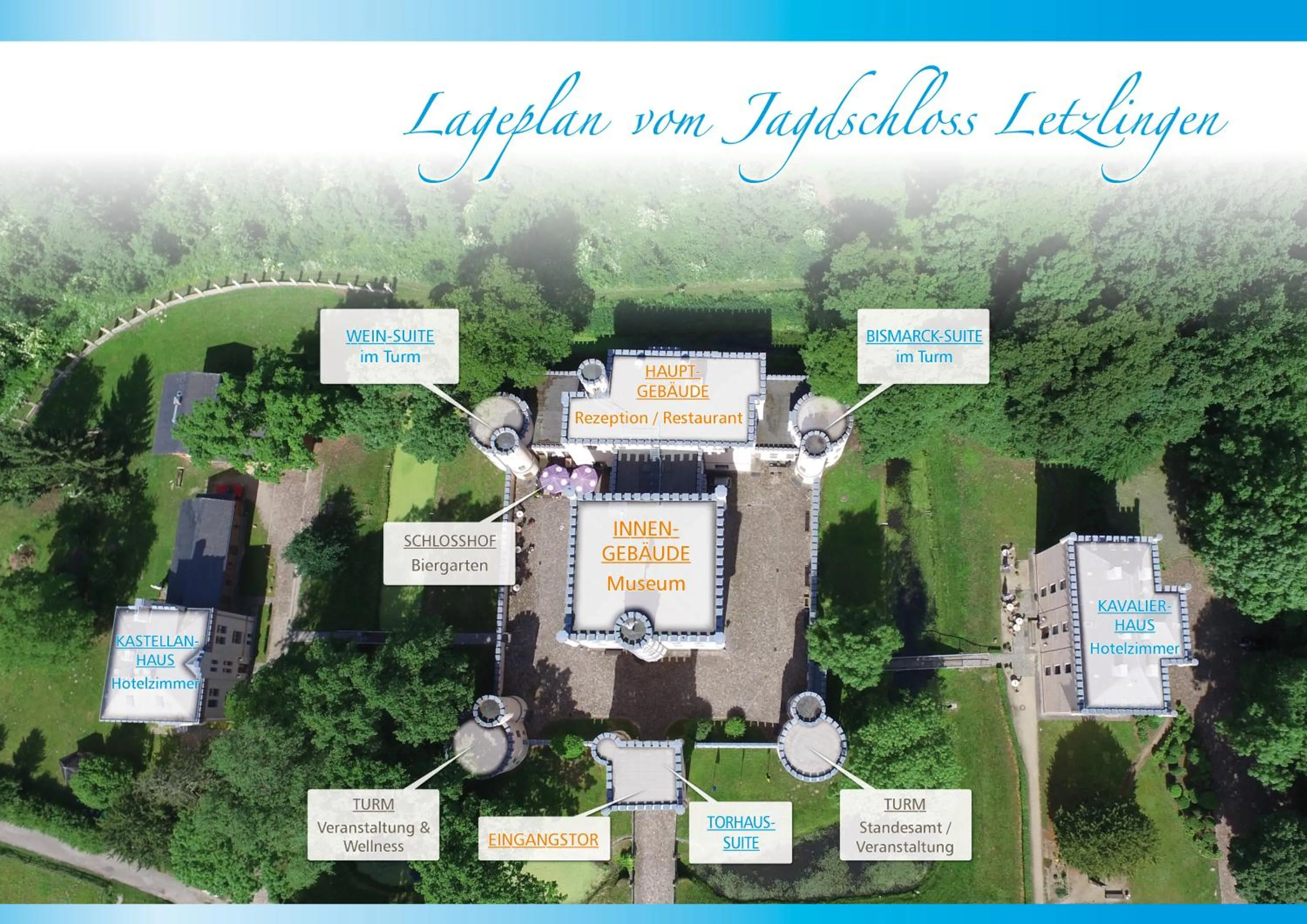 Floor plan in Hotel Jagdschloss Letzlingen