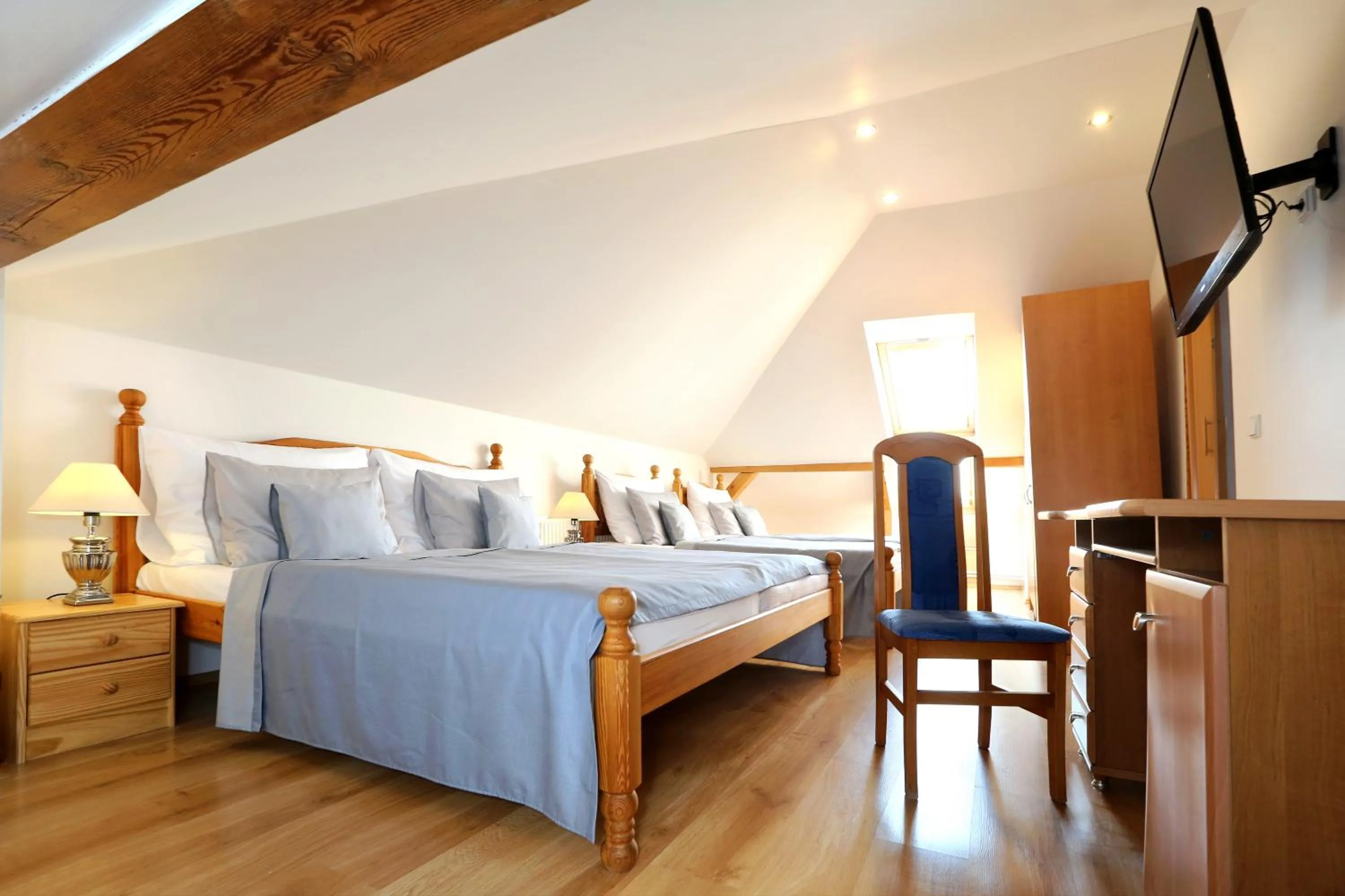 Bed in Hotel Zámeček Janovičky