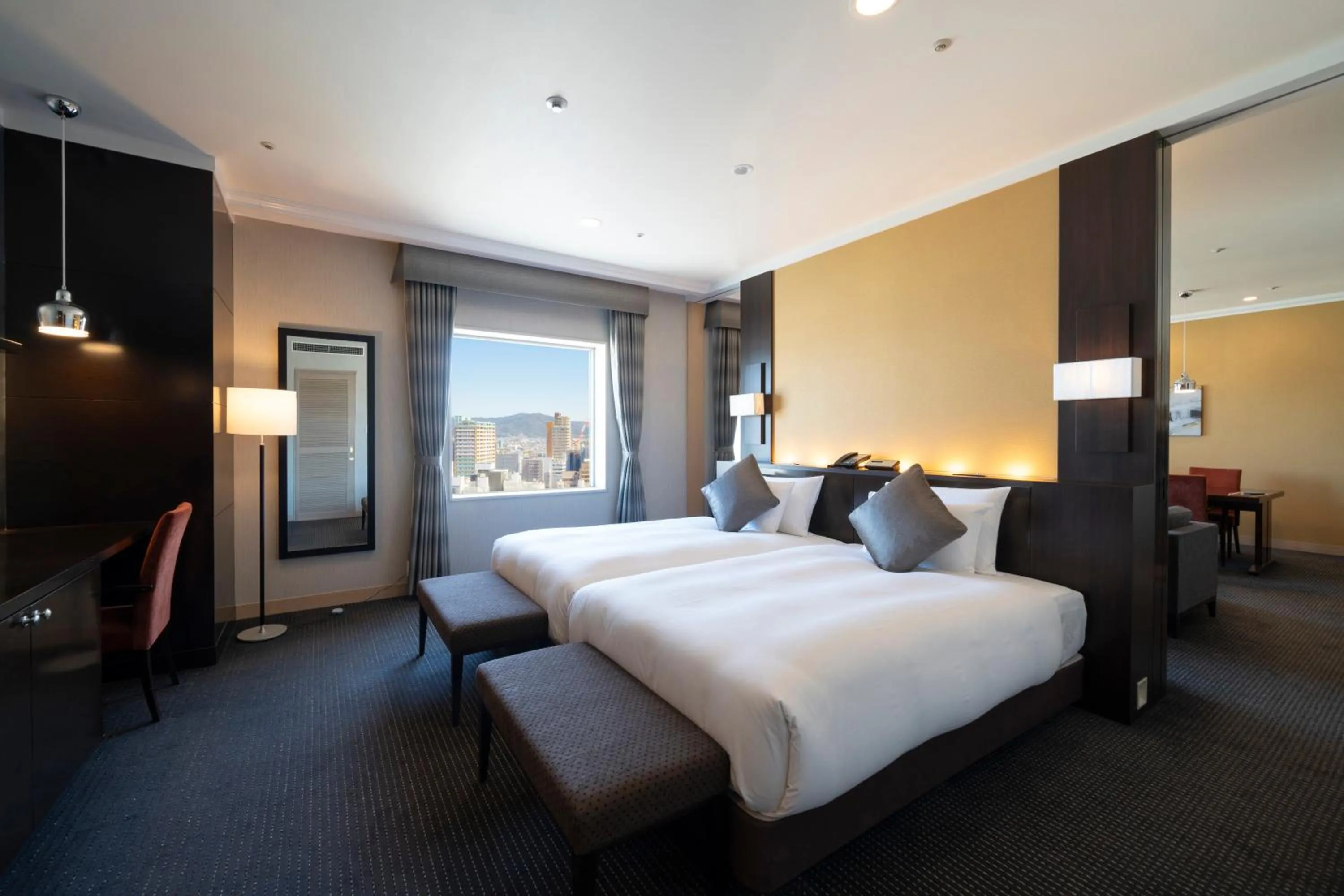 Photo of the whole room, Bed in Hotel Associa Toyohashi