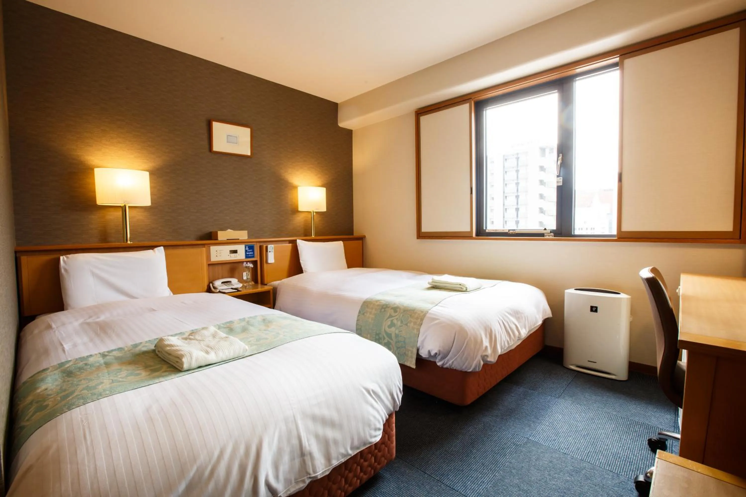 Bed in Fukuoka Floral Inn Nishinakasu